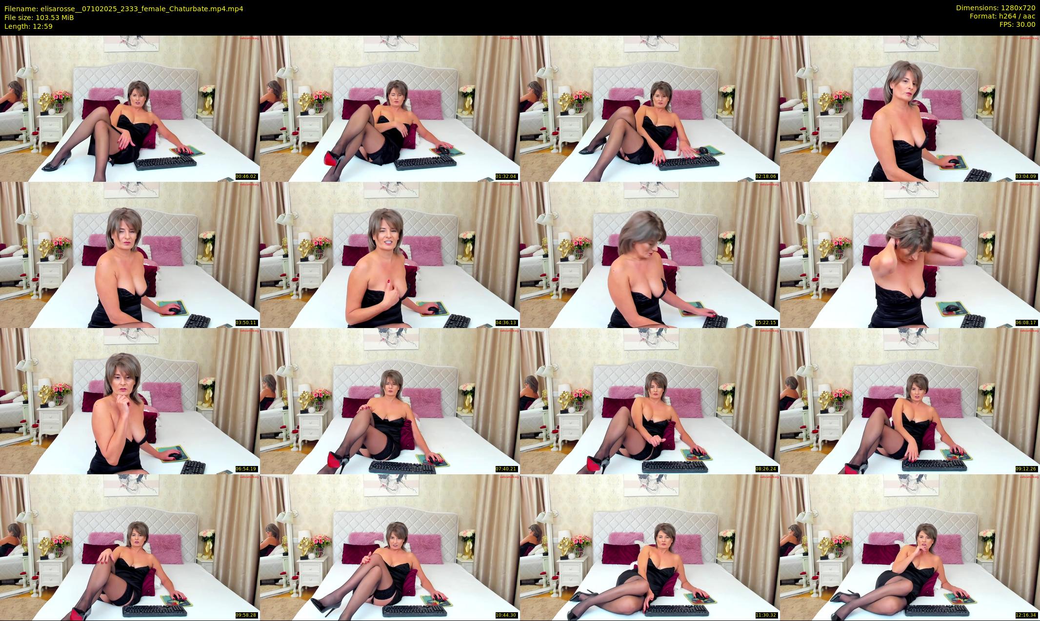 elisarosse_ — 13 minute Chaturbate female cam show recording, 720p, Oct 7, 2025