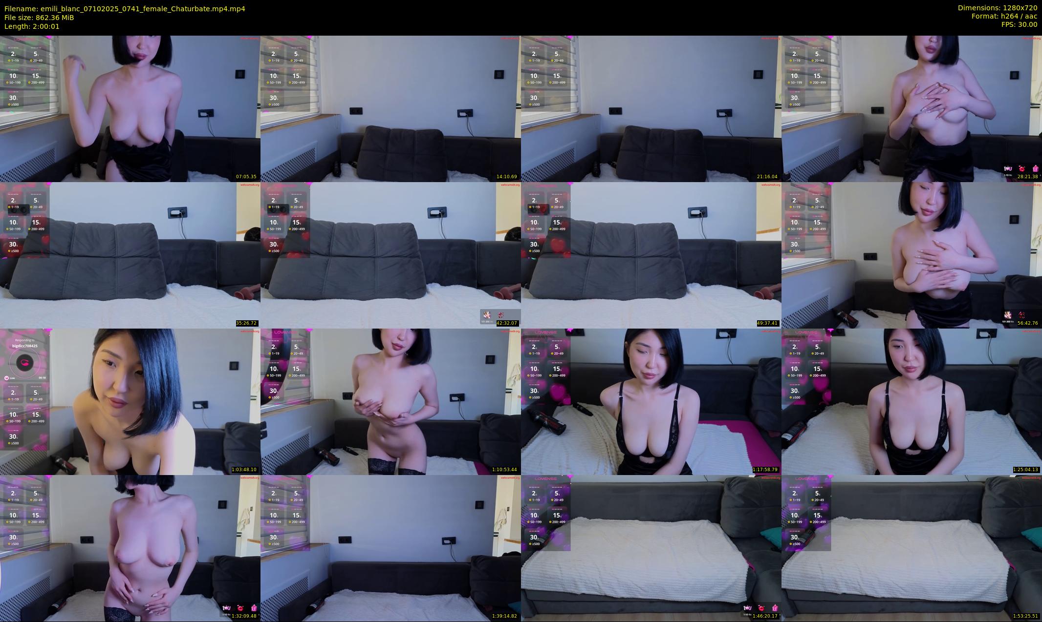 emili_blanc — 121 minute Chaturbate female cam show recording, 720p, Oct 7, 2025