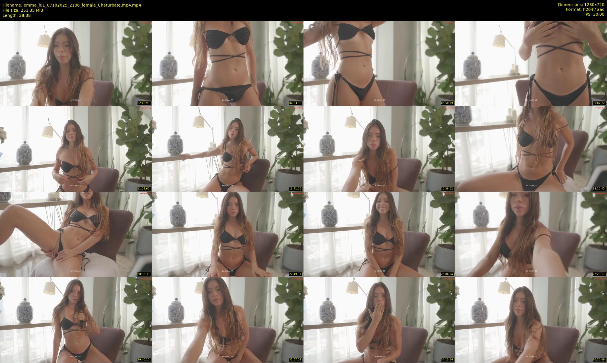 emma_lu1 — 39 minute Chaturbate female cam show recording, 720p, Oct 7, 2025