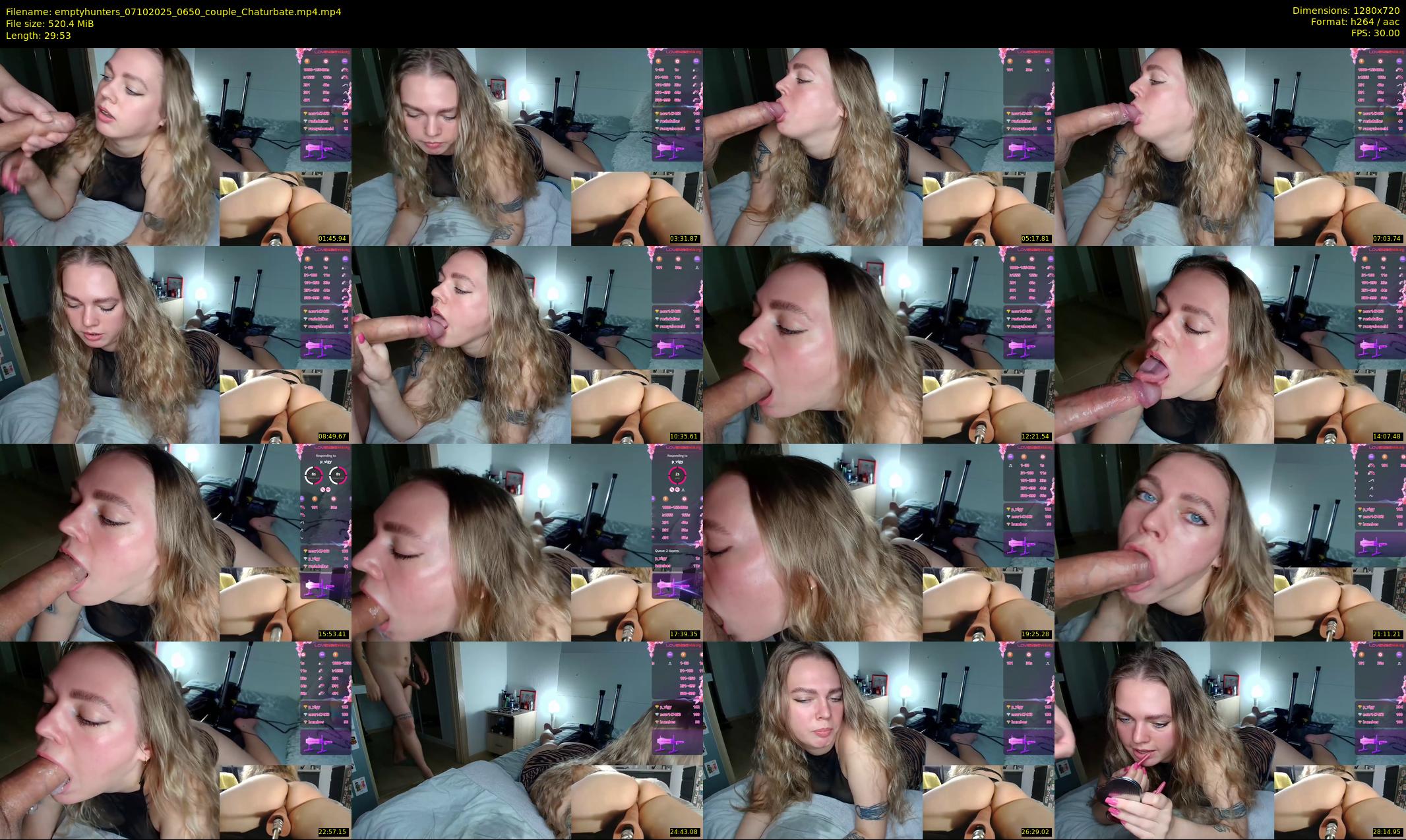 emptyhunters — 30 minute Chaturbate couple cam show recording, 720p, Oct 7, 2025