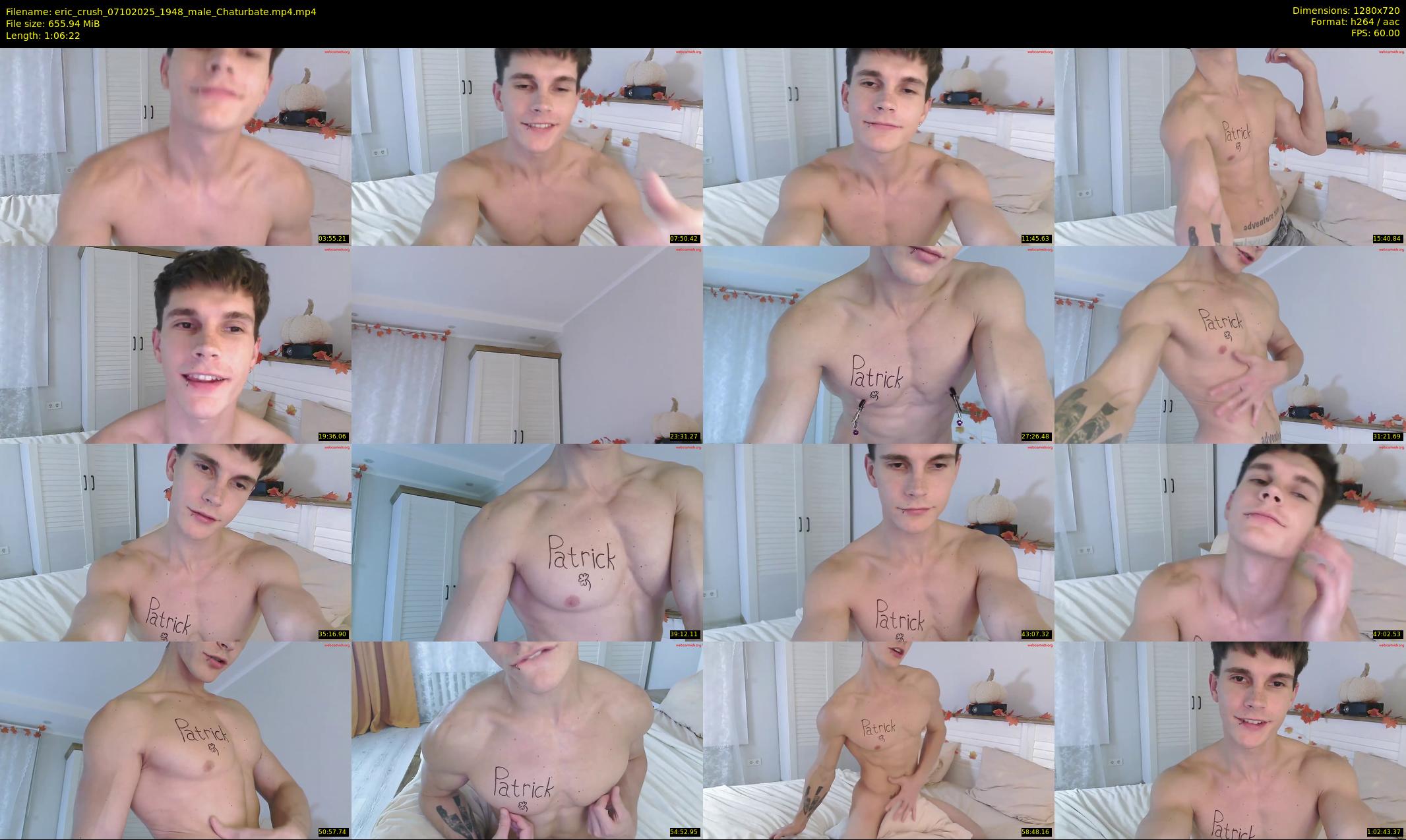eric_crush — 67 minute Chaturbate male cam show recording, 720p, Oct 7, 2025