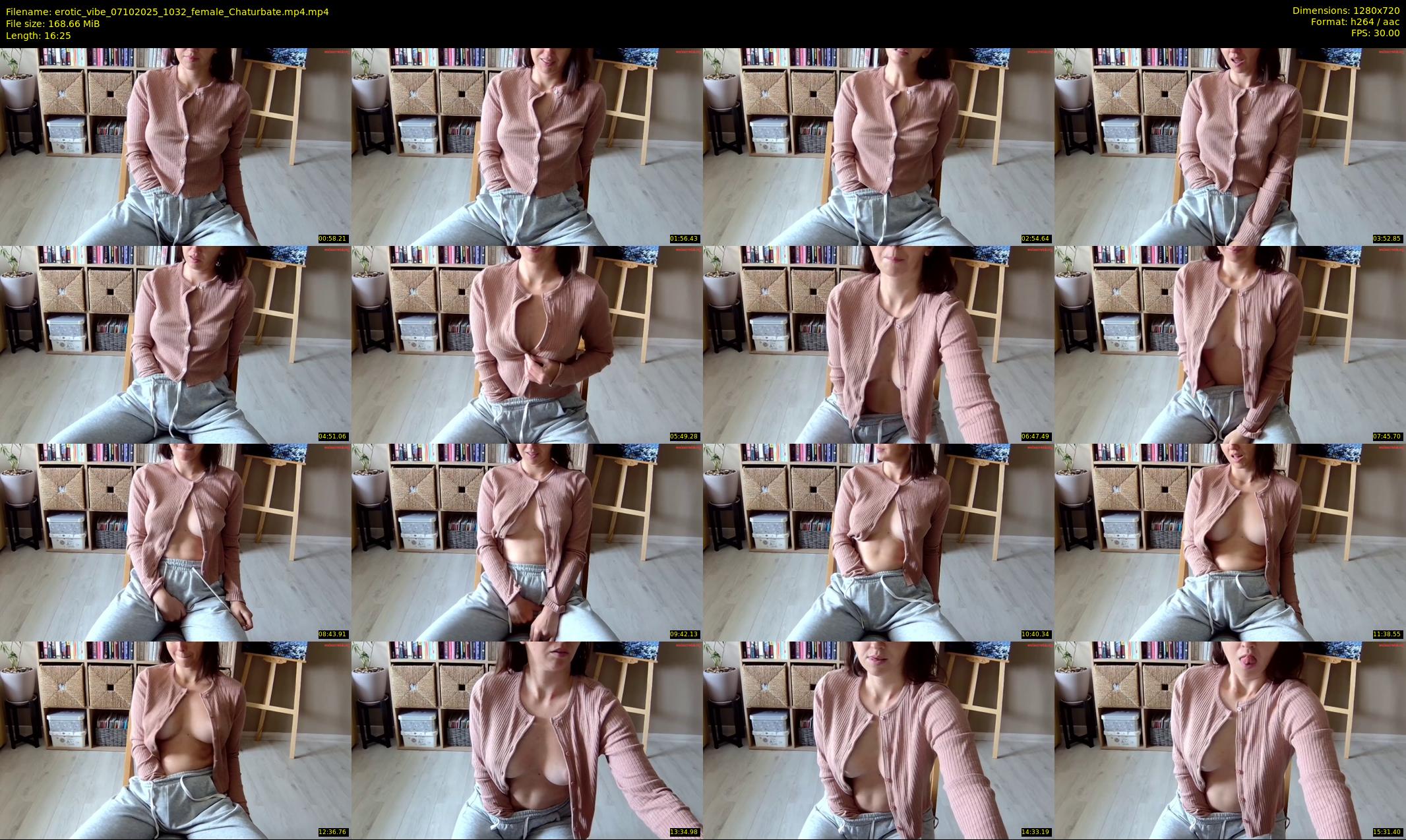 erotic_vibe — 17 minute Chaturbate female cam show recording, 720p, Oct 7, 2025