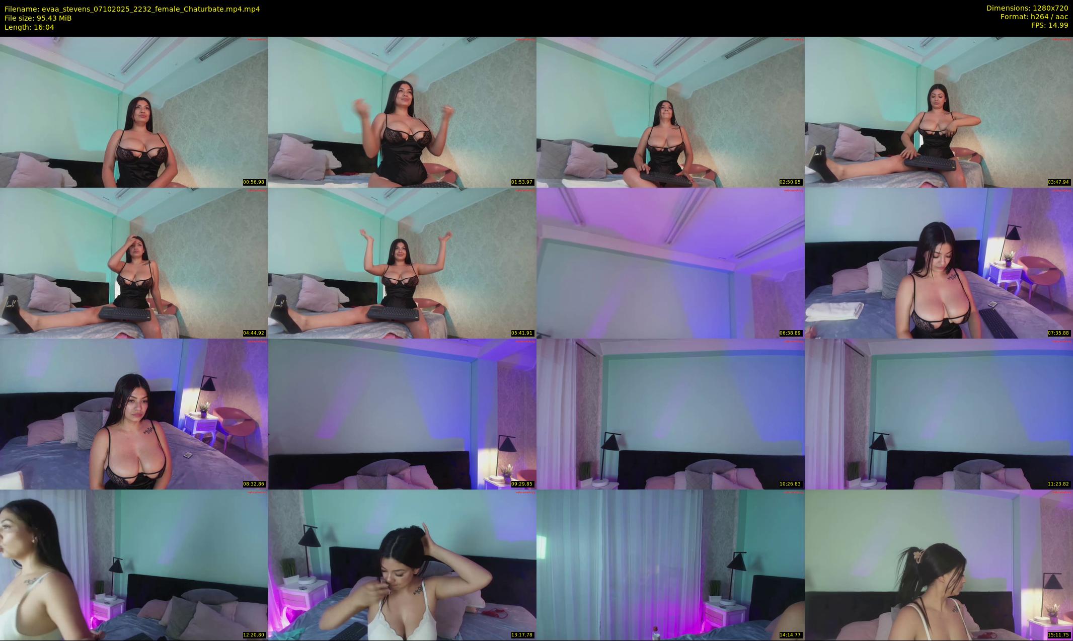 evaa_stevens — 17 minute Chaturbate female cam show recording, 720p, Oct 7, 2025