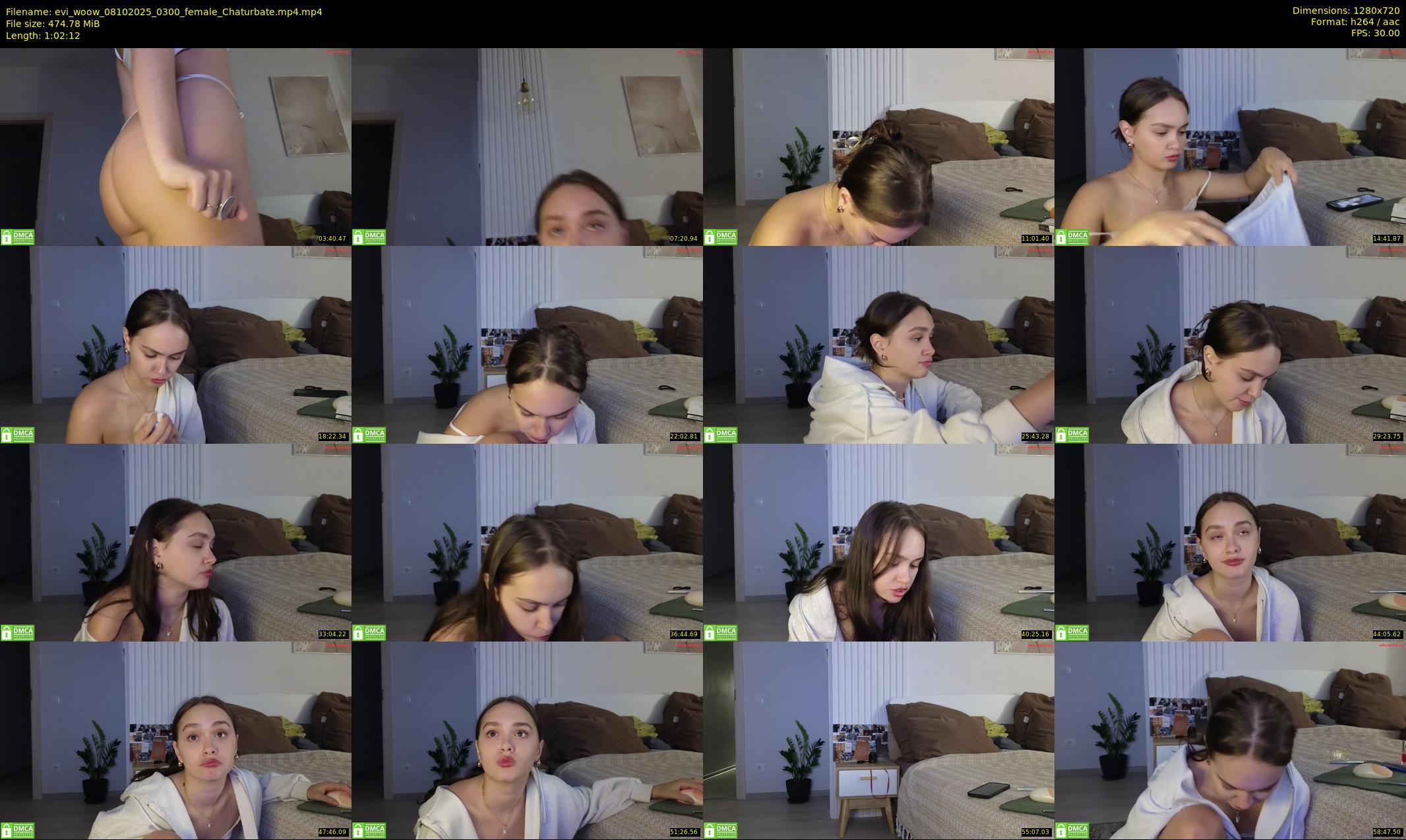 evi_woow — 63 minute Chaturbate female cam show recording, 720p, Oct 8, 2025