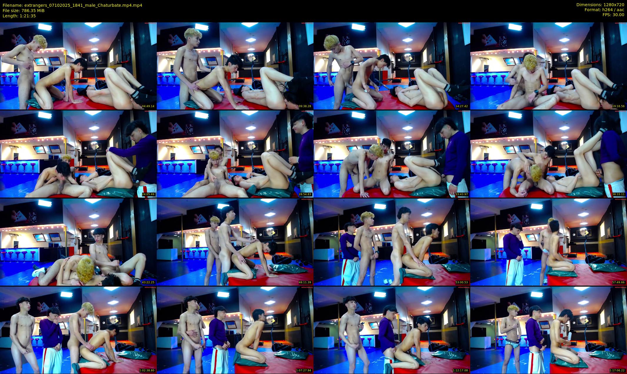 extrangers — 82 minute Chaturbate male cam show recording, 720p, Oct 7, 2025