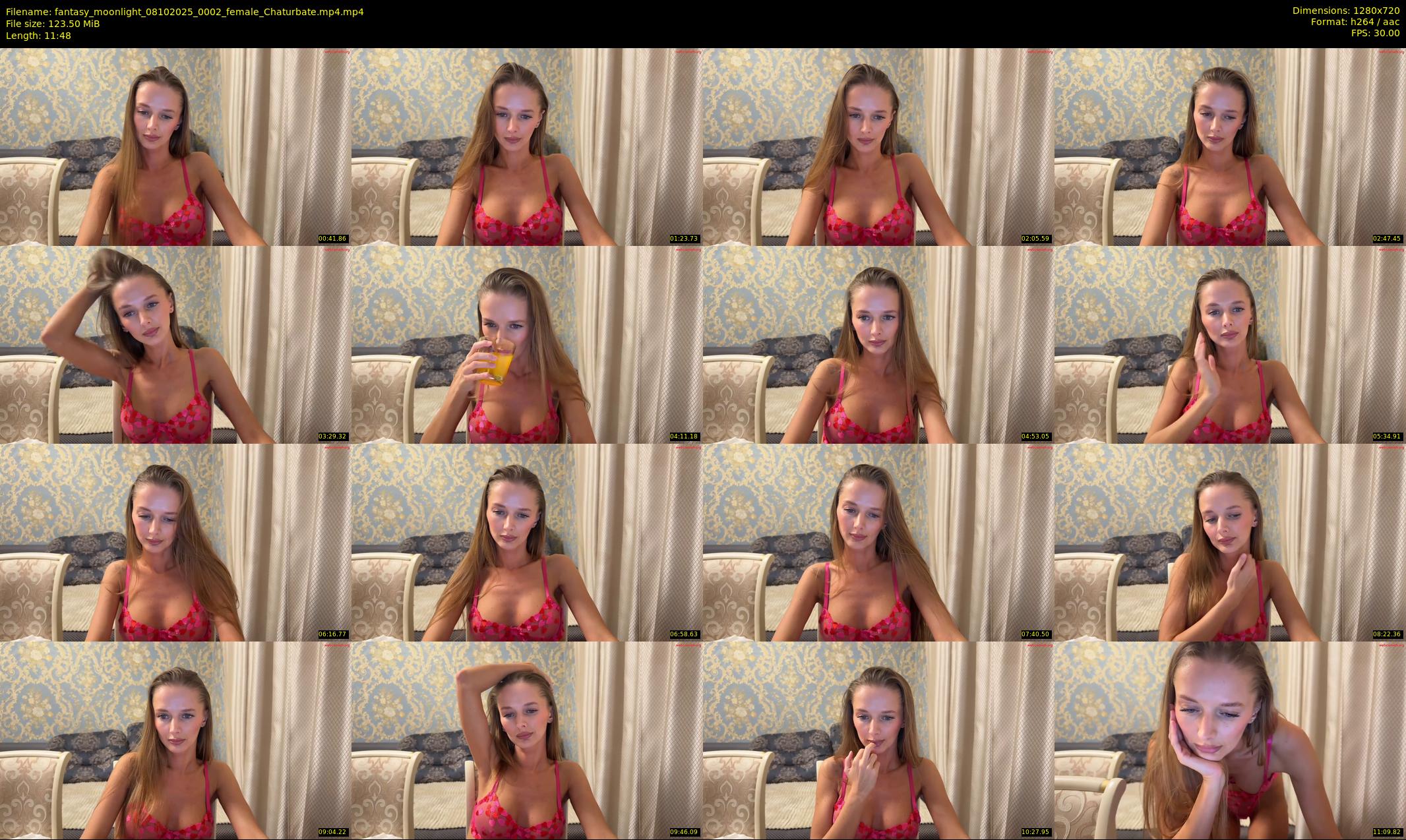 fantasy_moonlight — 12 minute Chaturbate female cam show recording, 720p, Oct 8, 2025