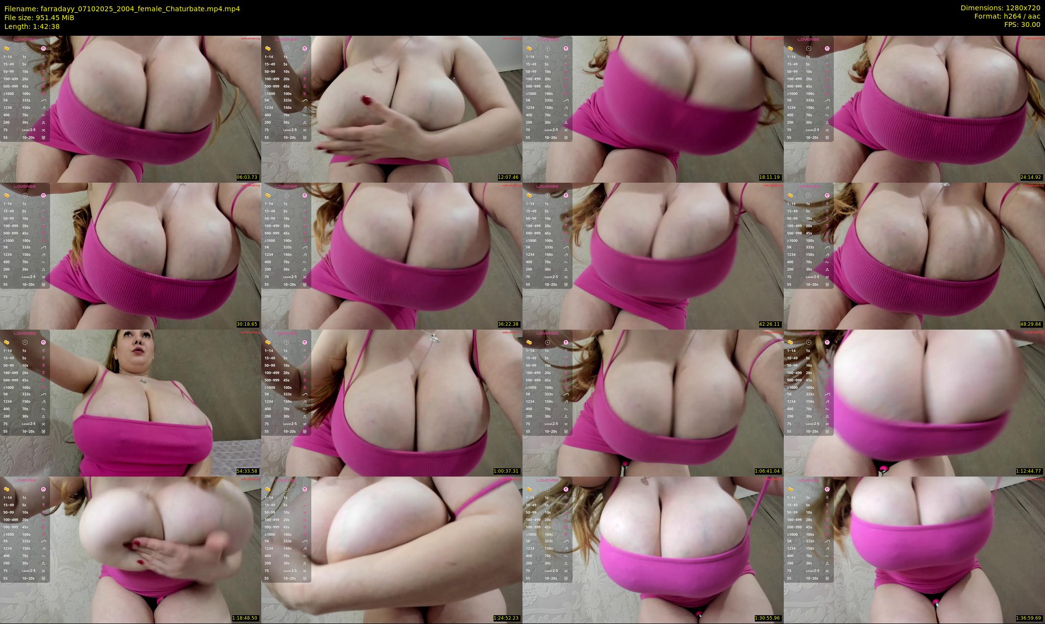 farradayy — 103 minute Chaturbate female cam show recording, 720p, Oct 7, 2025