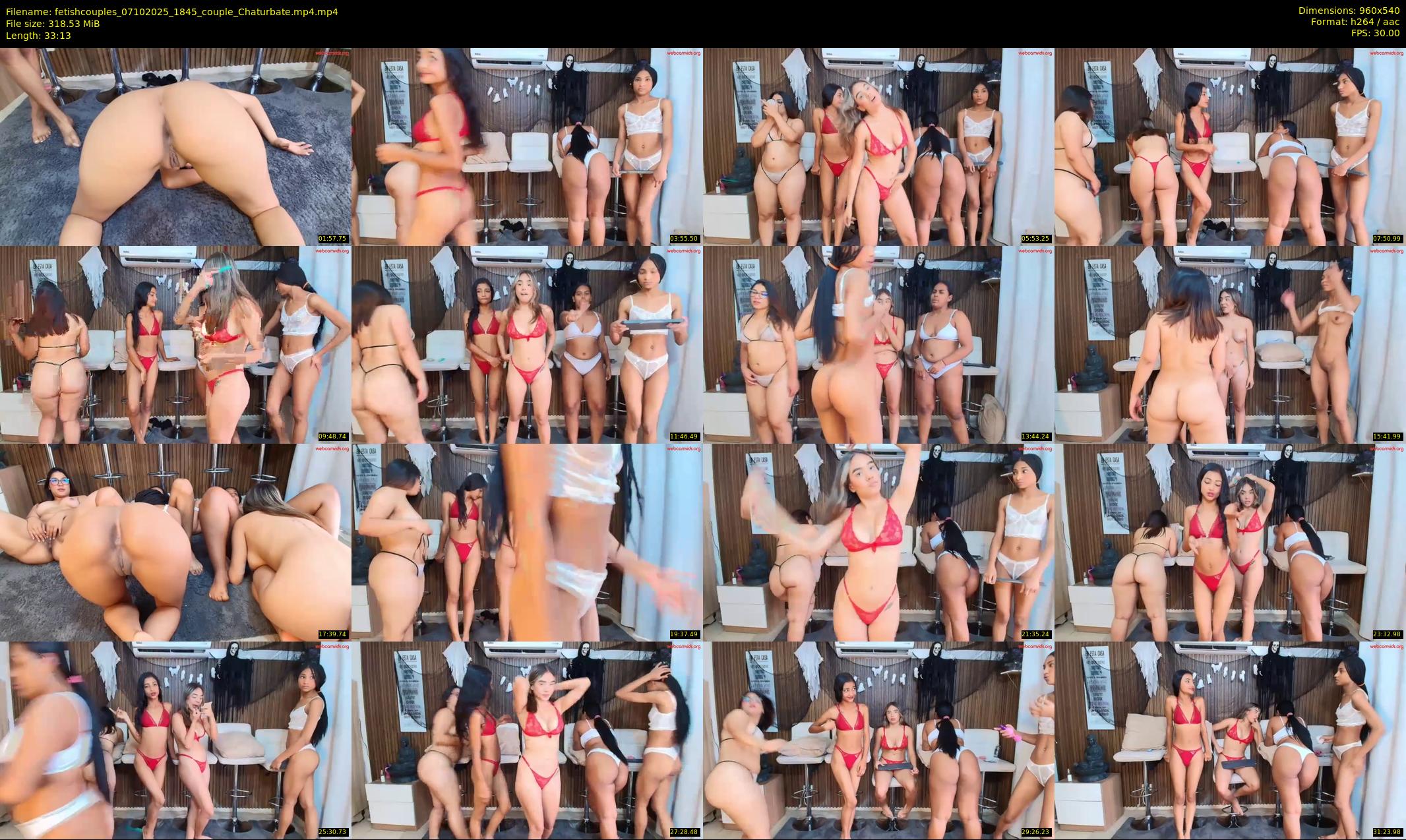fetishcouples — 34 minute Chaturbate couple cam show recording, 480p, Oct 7, 2025