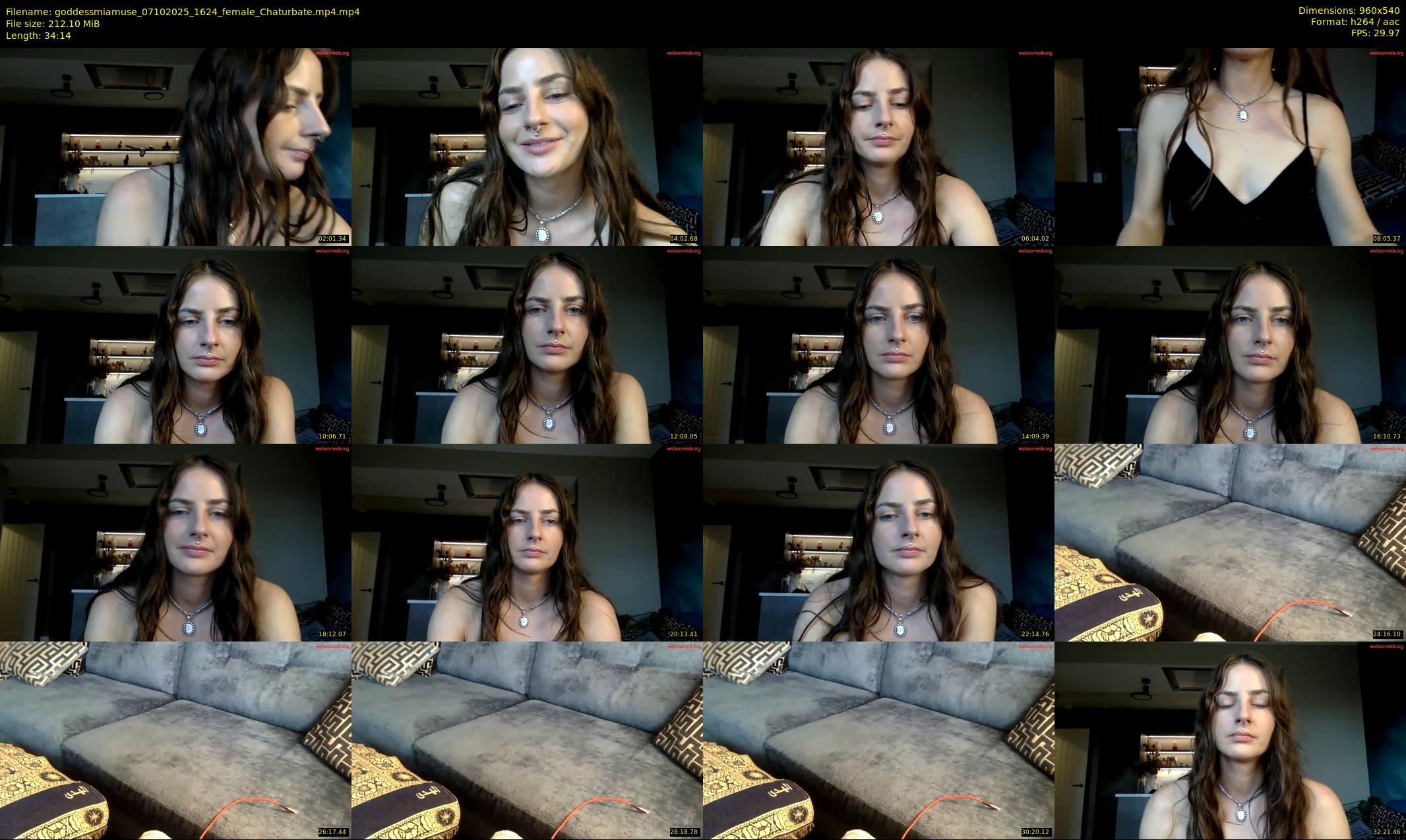 goddessmiamuse — 35 minute Chaturbate female cam show recording, 480p, Oct 7, 2025
