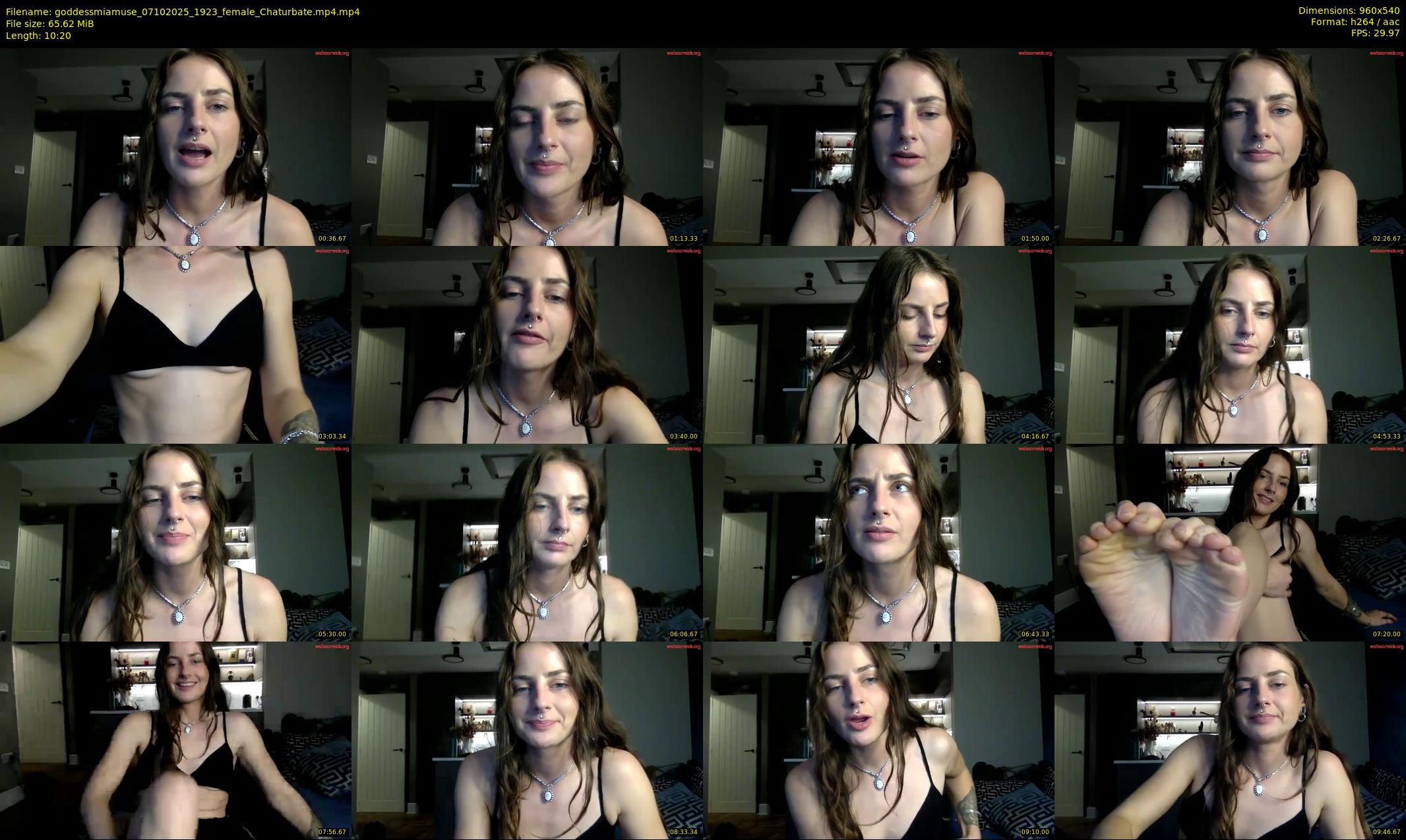 goddessmiamuse — 11 minute Chaturbate female cam show recording, 480p, Oct 7, 2025