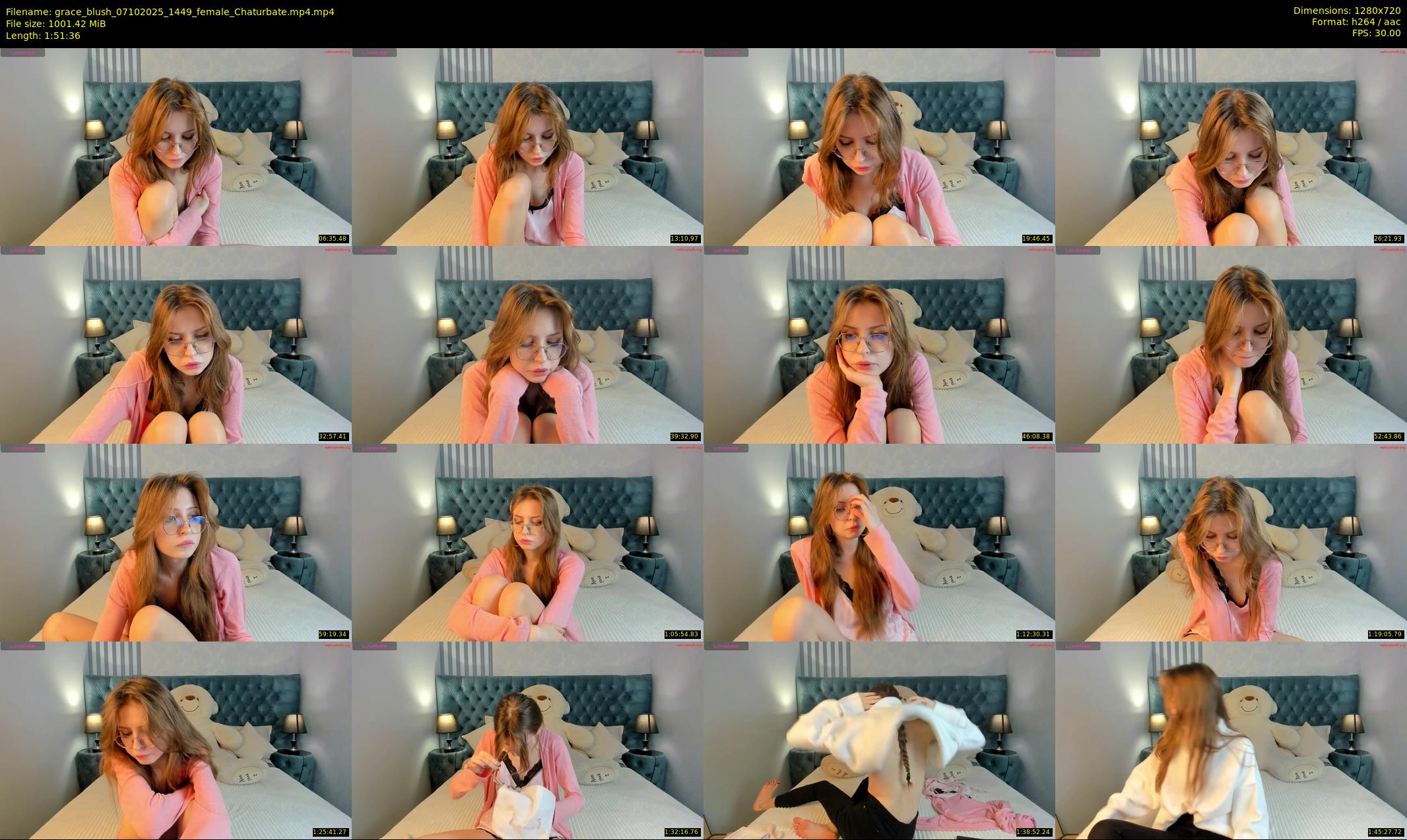 grace_blush — 112 minute Chaturbate female cam show recording, 720p, Oct 7, 2025