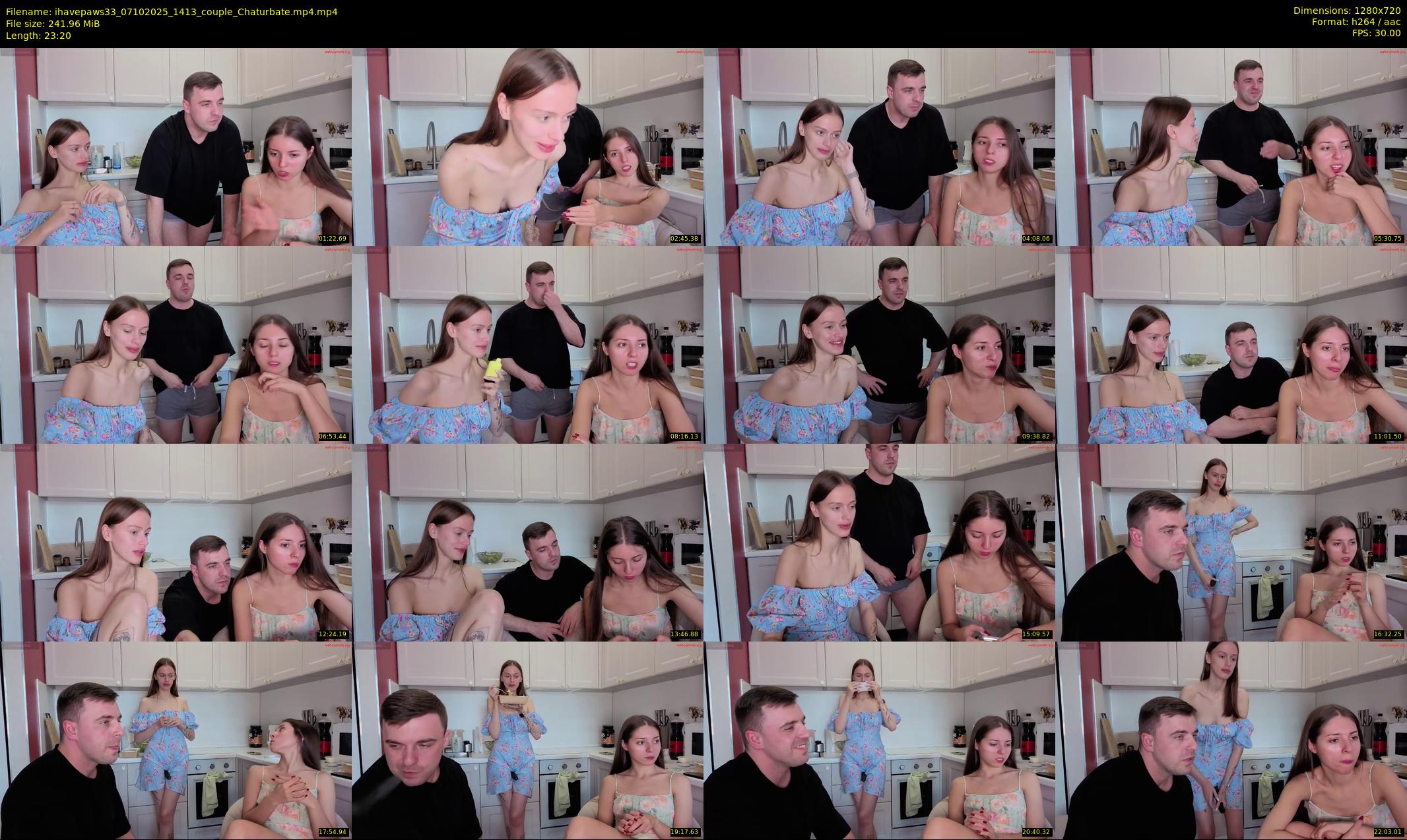 ihavepaws33 — 24 minute Chaturbate couple cam show recording, 720p, Oct 7, 2025