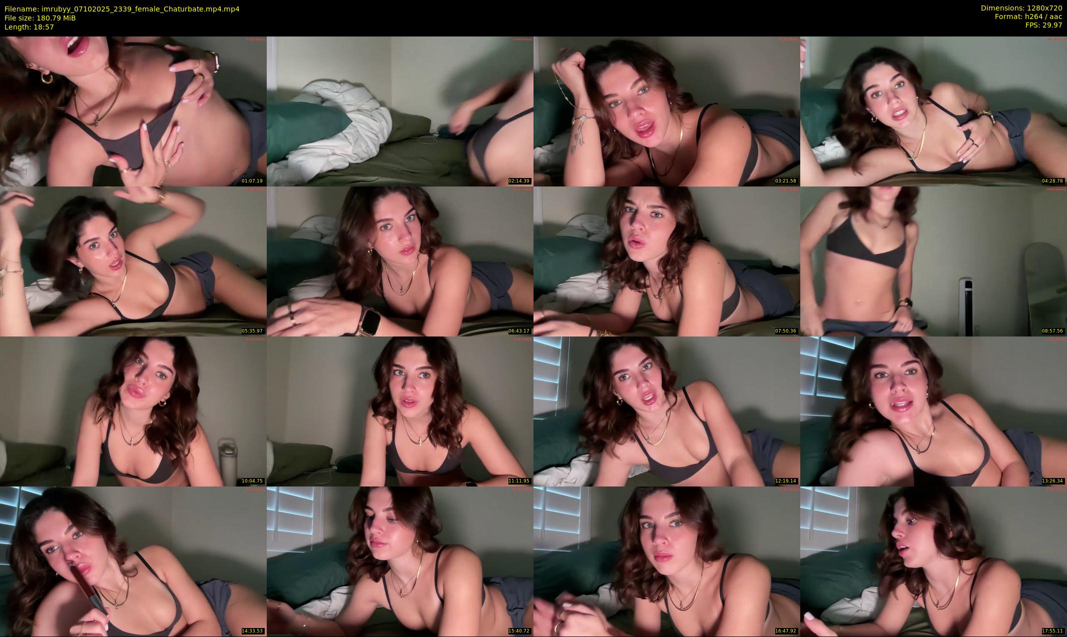 imrubyy — 19 minute Chaturbate female cam show recording, 720p, Oct 7, 2025