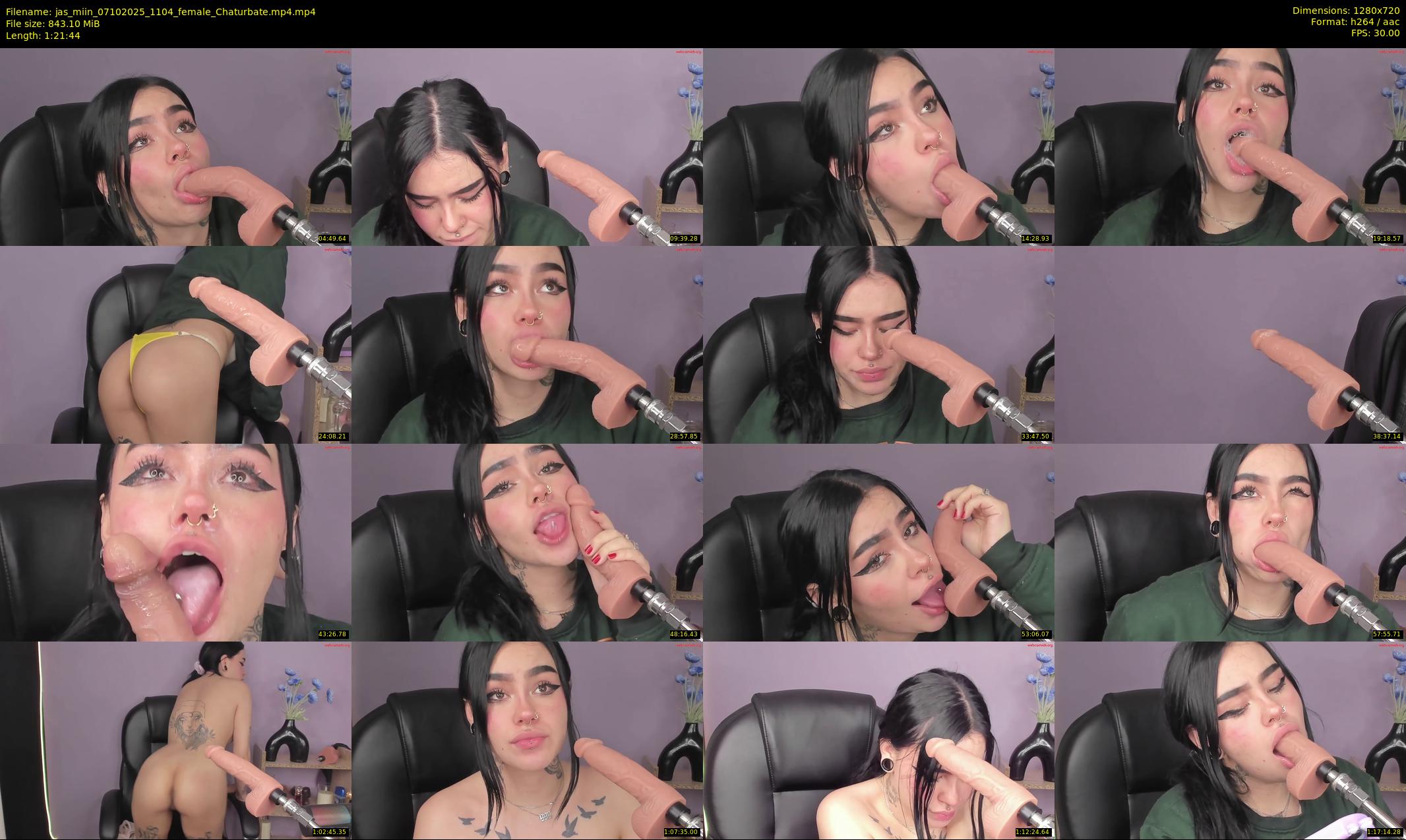 jas_miin — 82 minute Chaturbate female cam show recording, 720p, Oct 7, 2025