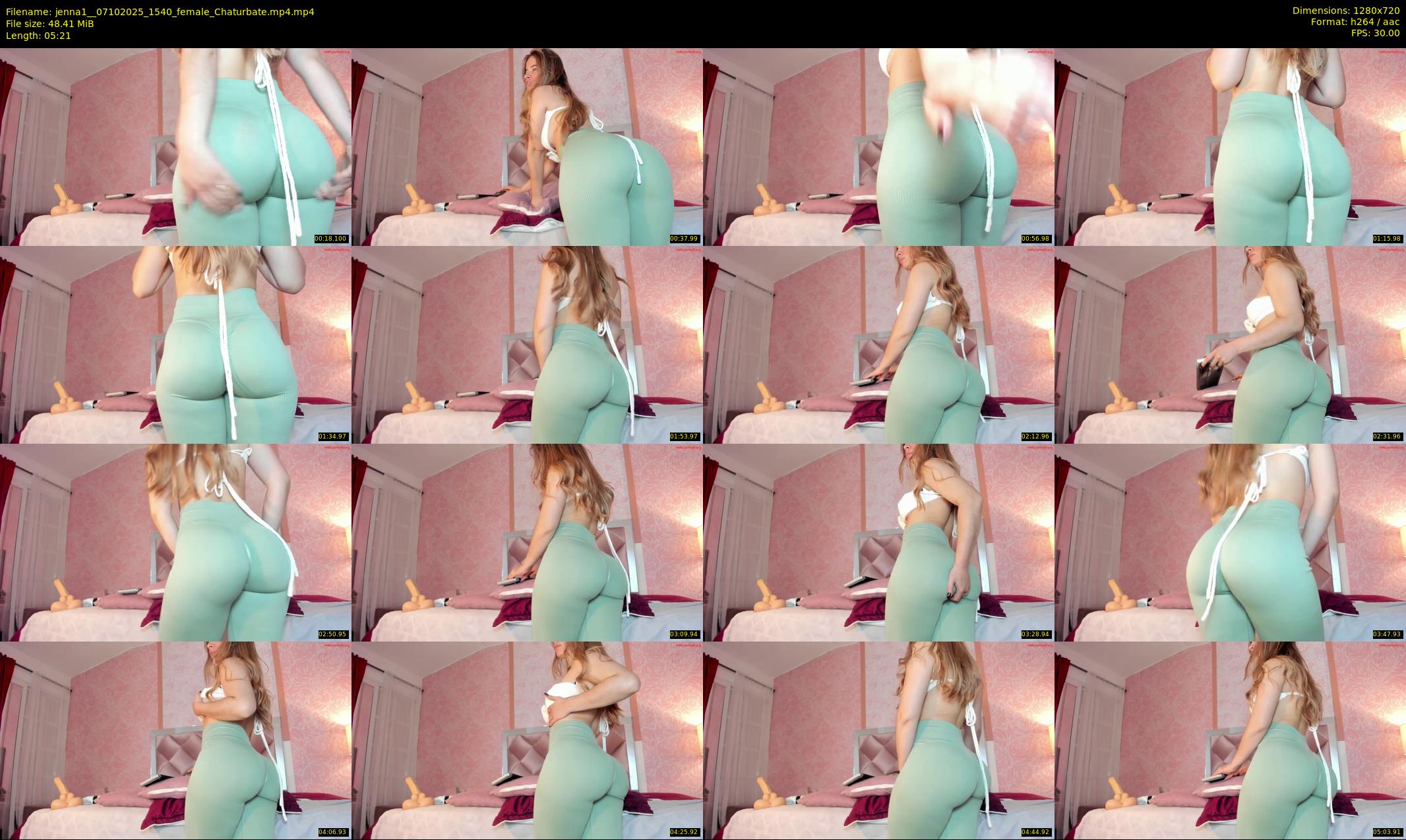jenna1_ — 6 minute Chaturbate female cam show recording, 720p, Oct 7, 2025