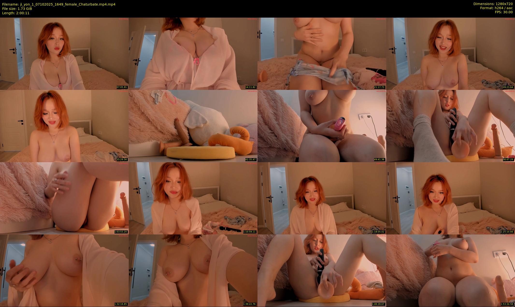 ji_yon_1 — 121 minute Chaturbate female cam show recording, 720p, Oct 7, 2025