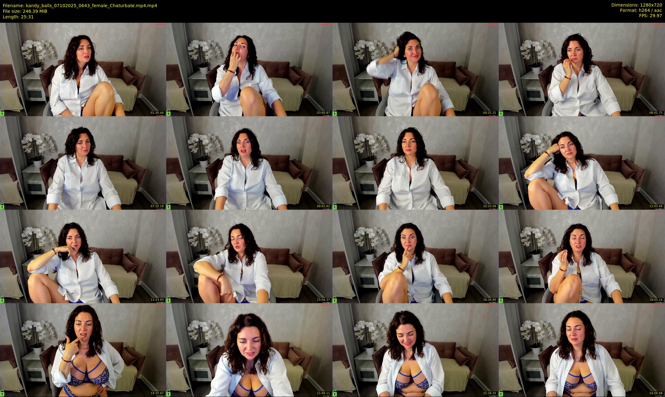 kandy_balls — 26 minute Chaturbate female cam show recording, 720p, Oct 7, 2025