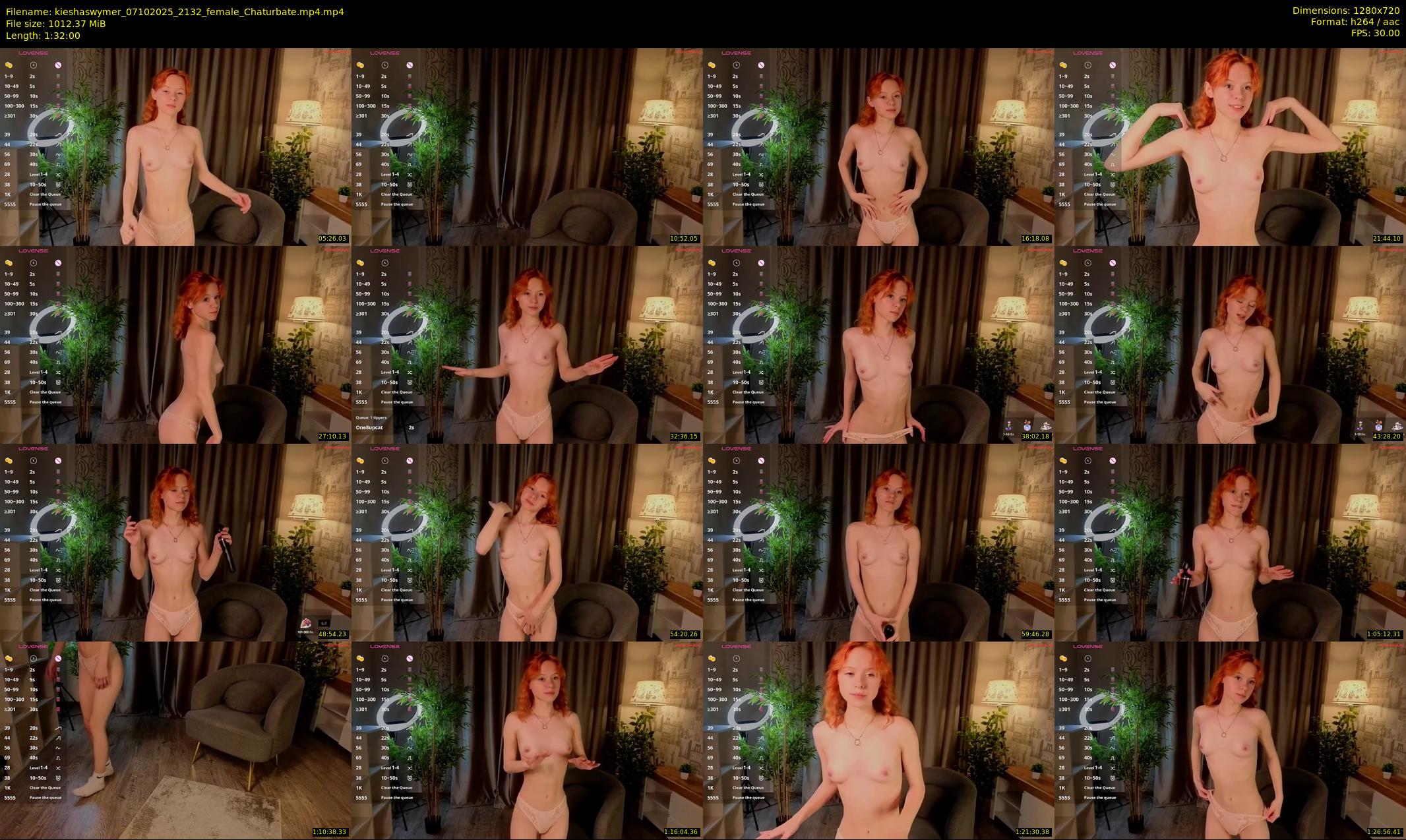 kieshaswymer — 92 minute Chaturbate female cam show recording, 720p, Oct 7, 2025