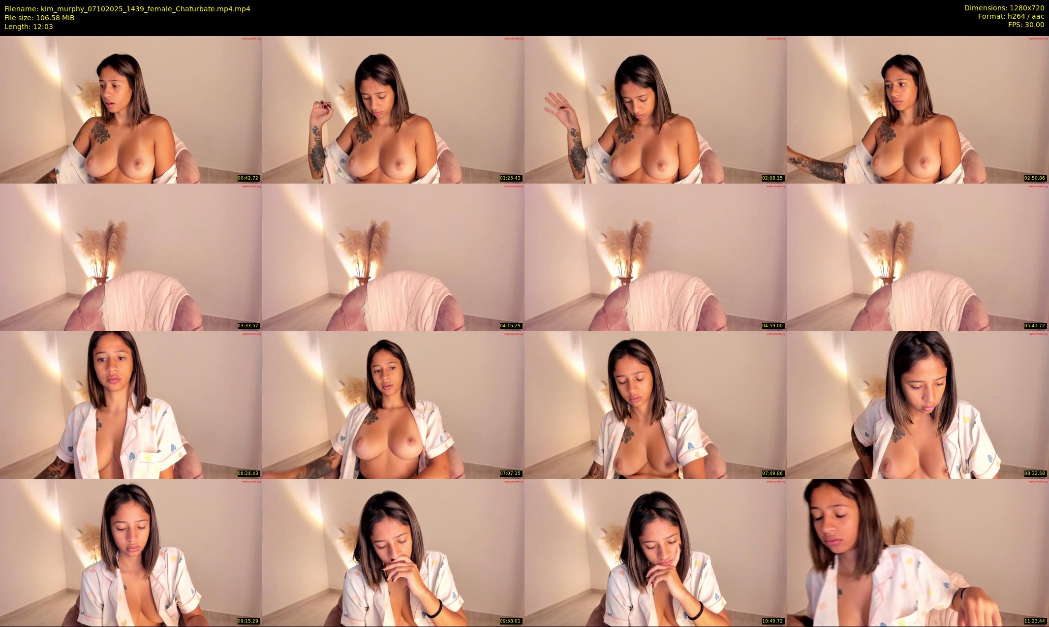kim_murphy — 13 minute Chaturbate female cam show recording, 720p, Oct 7, 2025