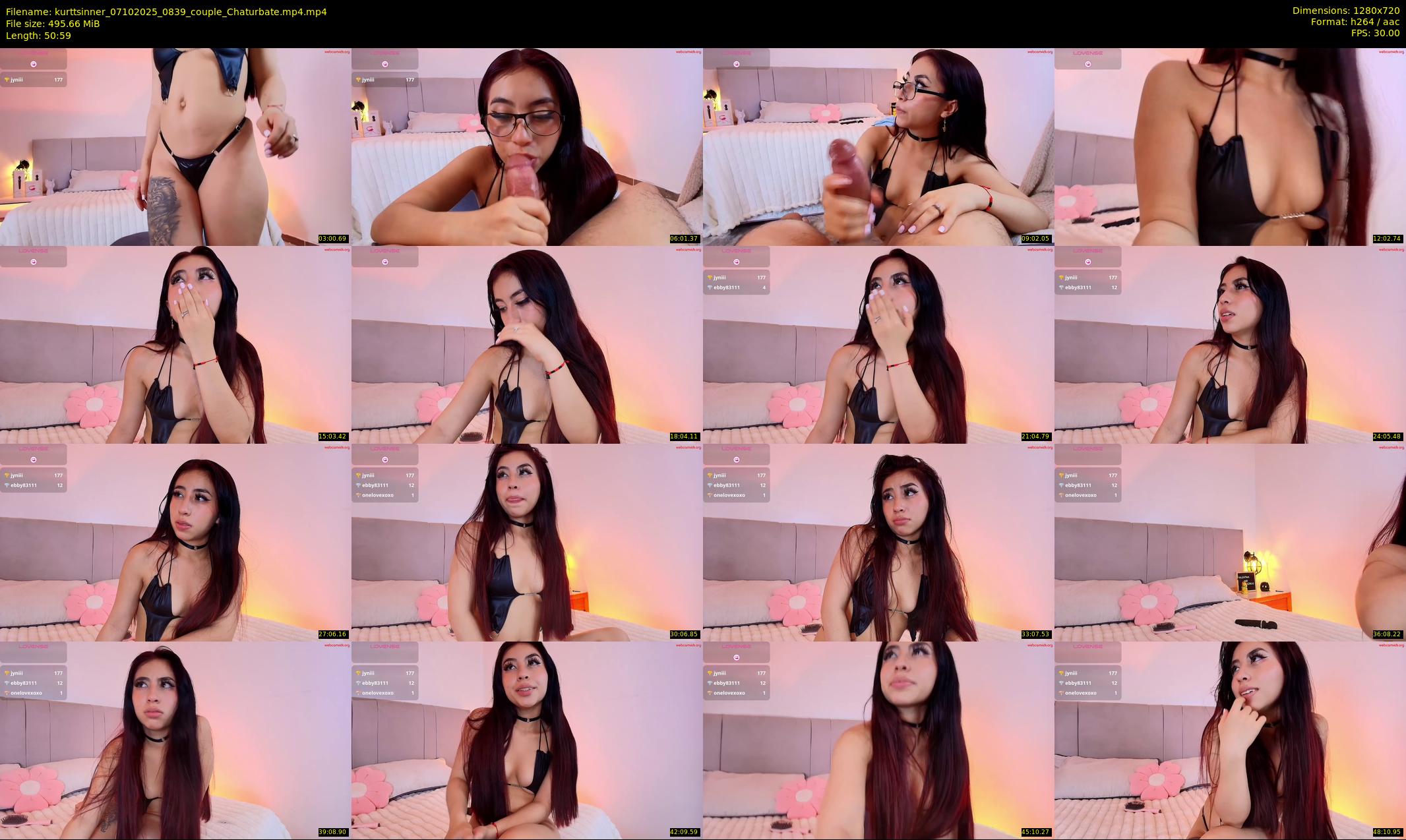 kurttsinner — 51 minute Chaturbate couple cam show recording, 720p, Oct 7, 2025