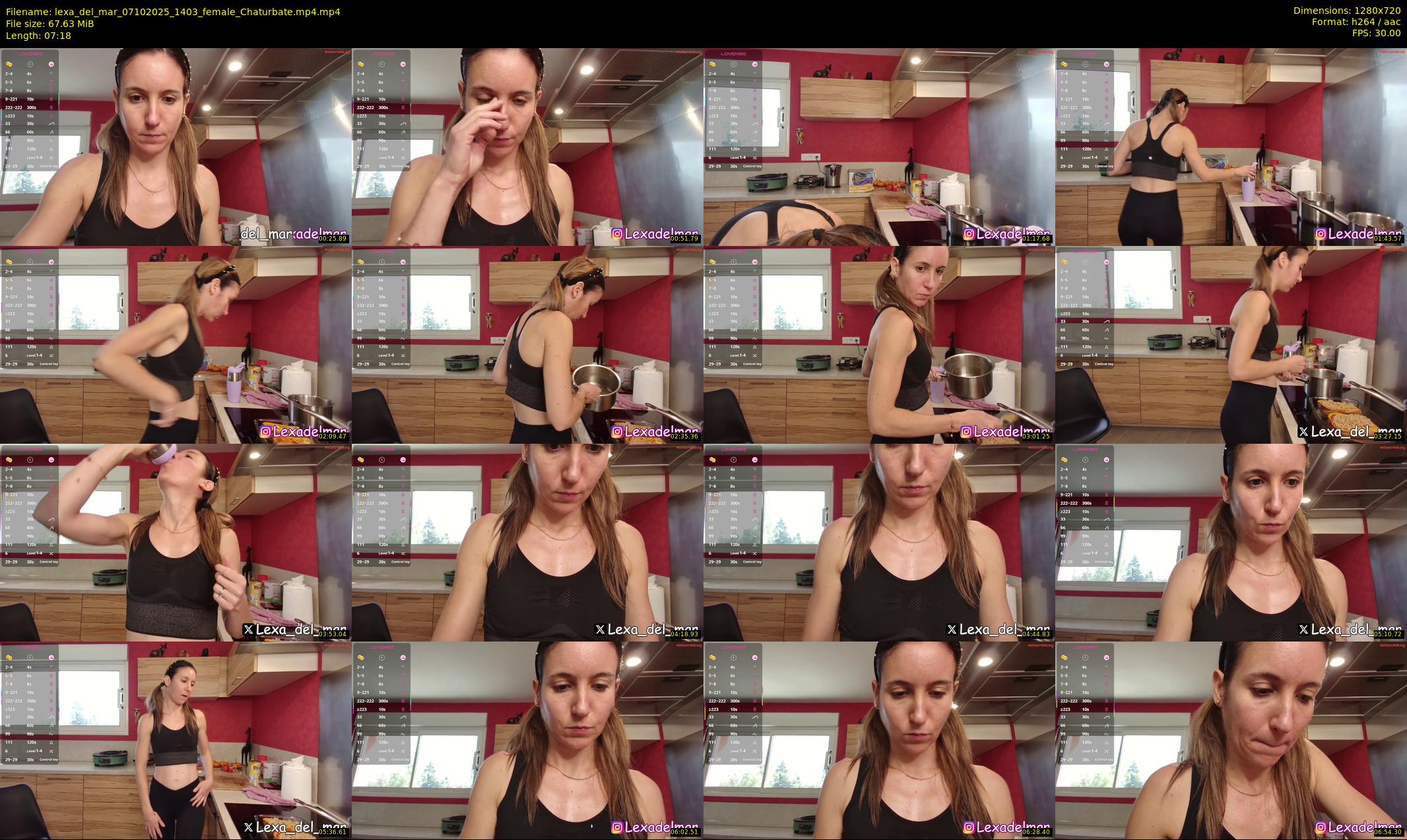 lexa_del_mar — 8 minute Chaturbate female cam show recording, 720p, Oct 7, 2025