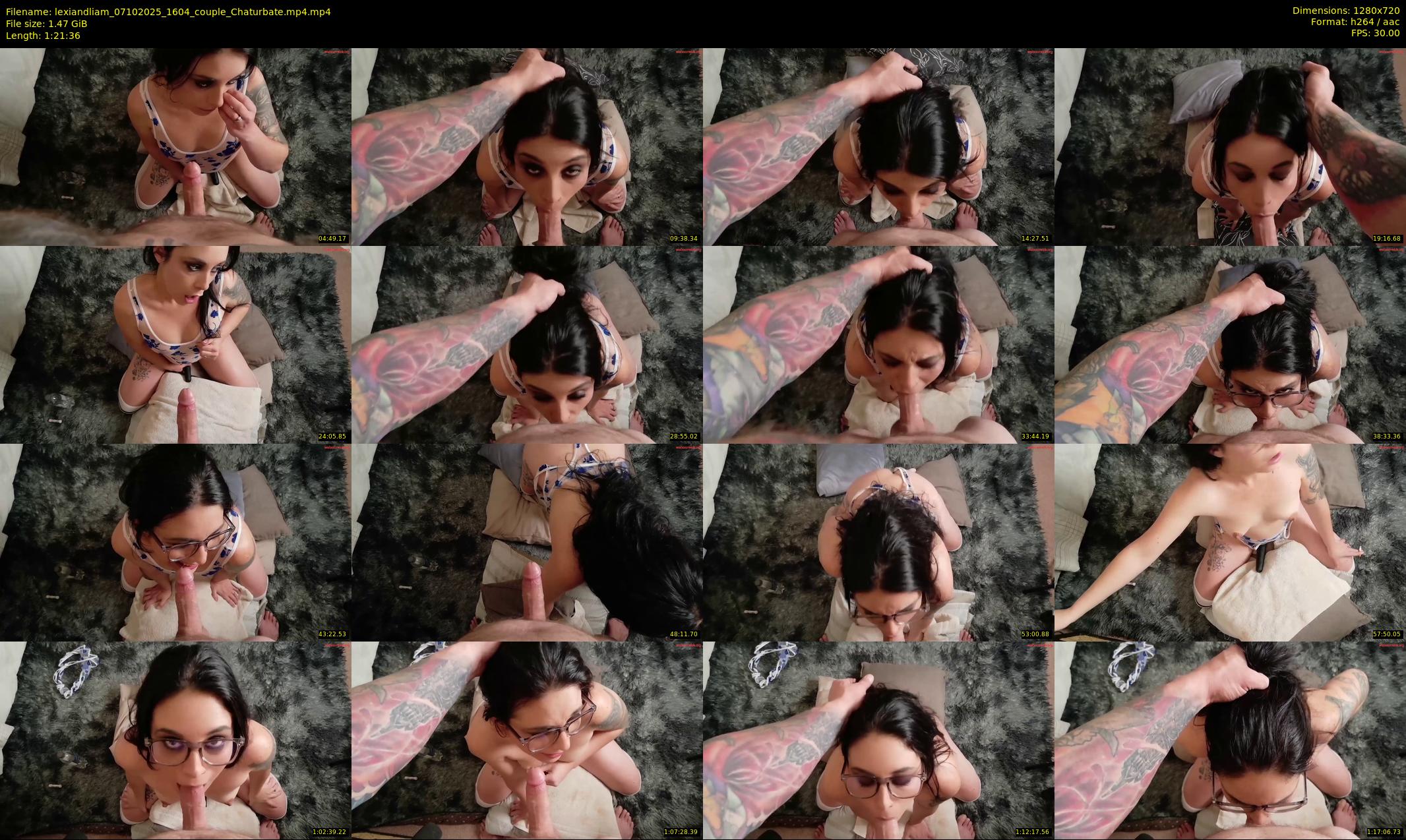 lexiandliam — 82 minute Chaturbate couple cam show recording, 720p, Oct 7, 2025