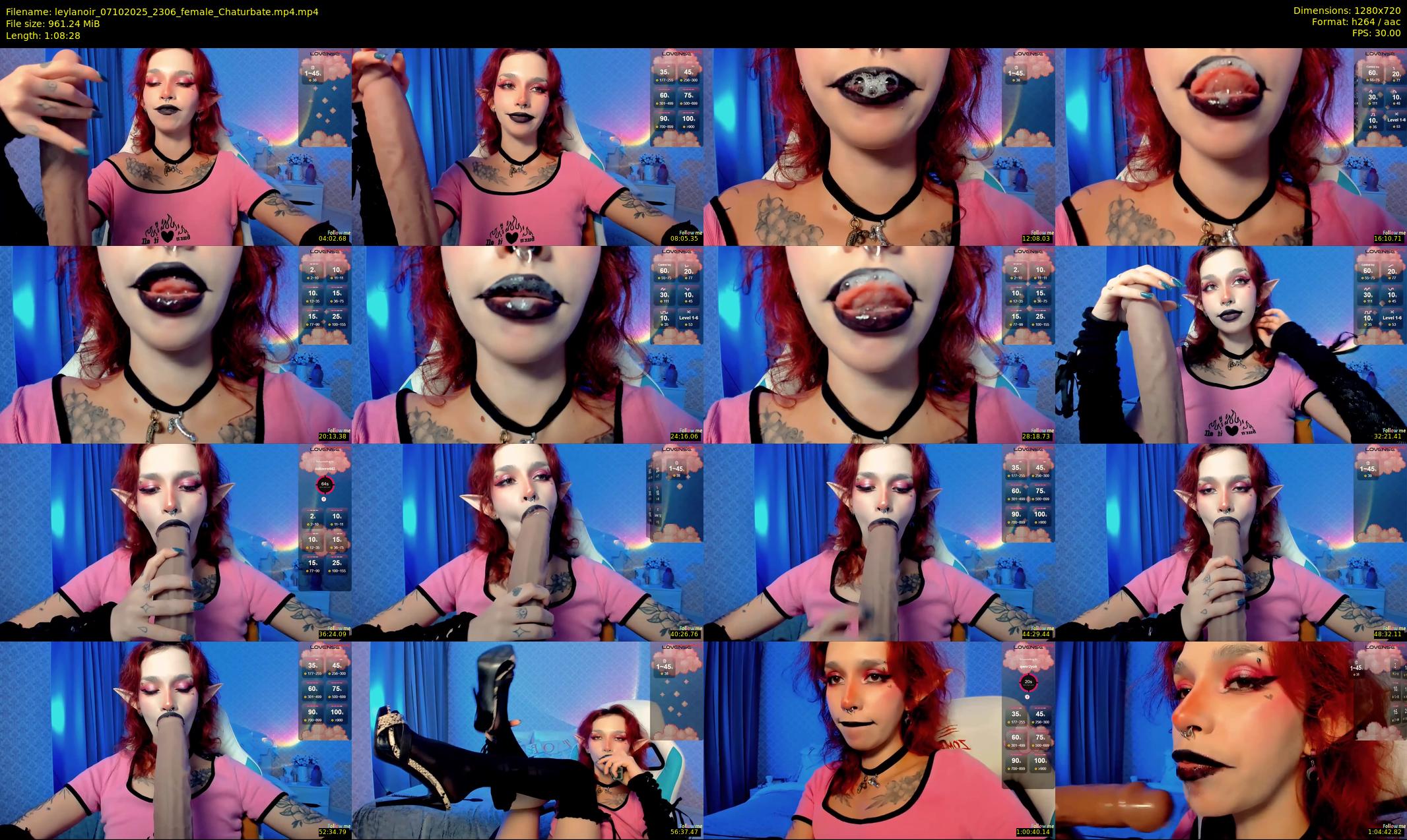 leylanoir — 69 minute Chaturbate female cam show recording, 720p, Oct 7, 2025