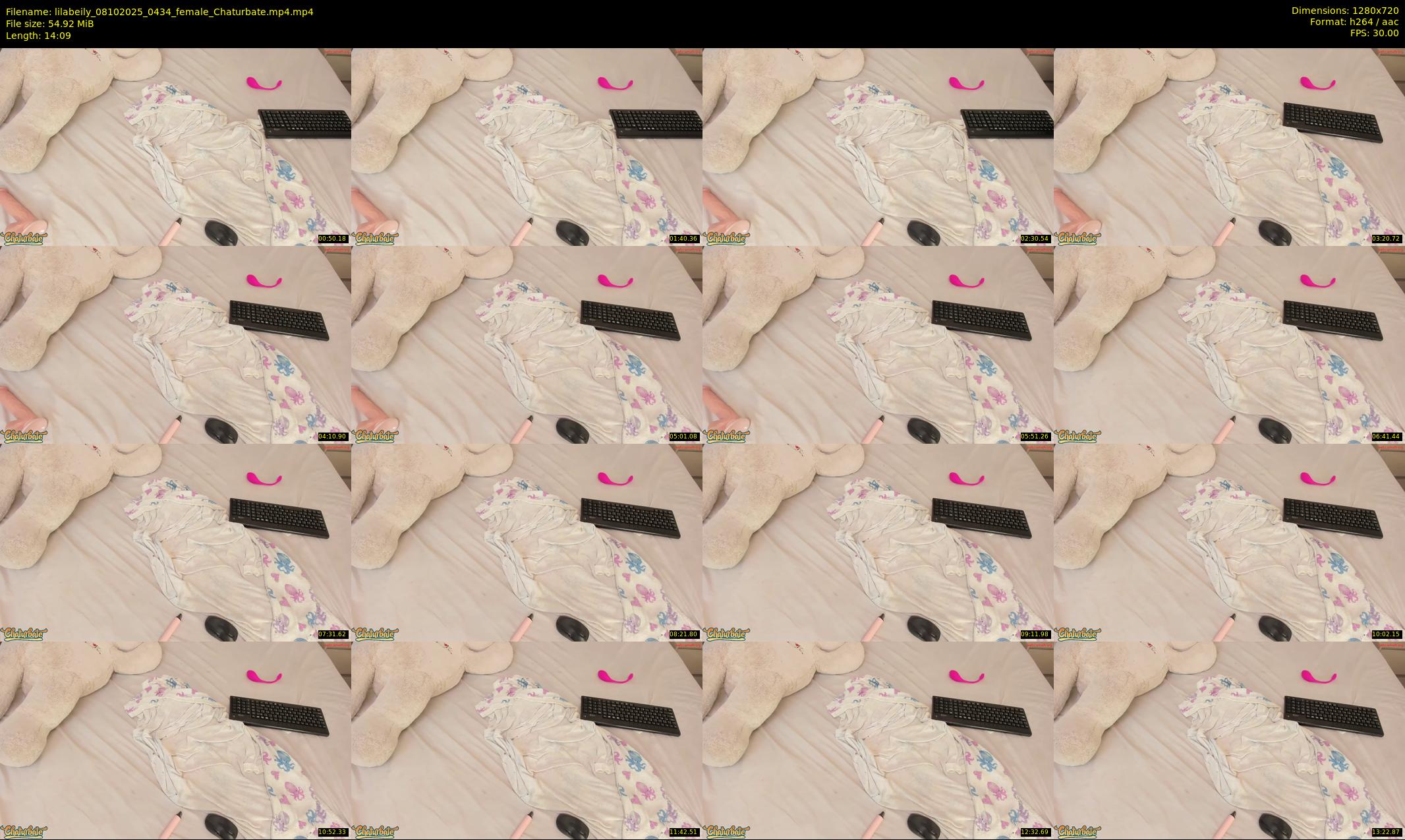 lilabeily — 15 minute Chaturbate female cam show recording, 720p, Oct 8, 2025