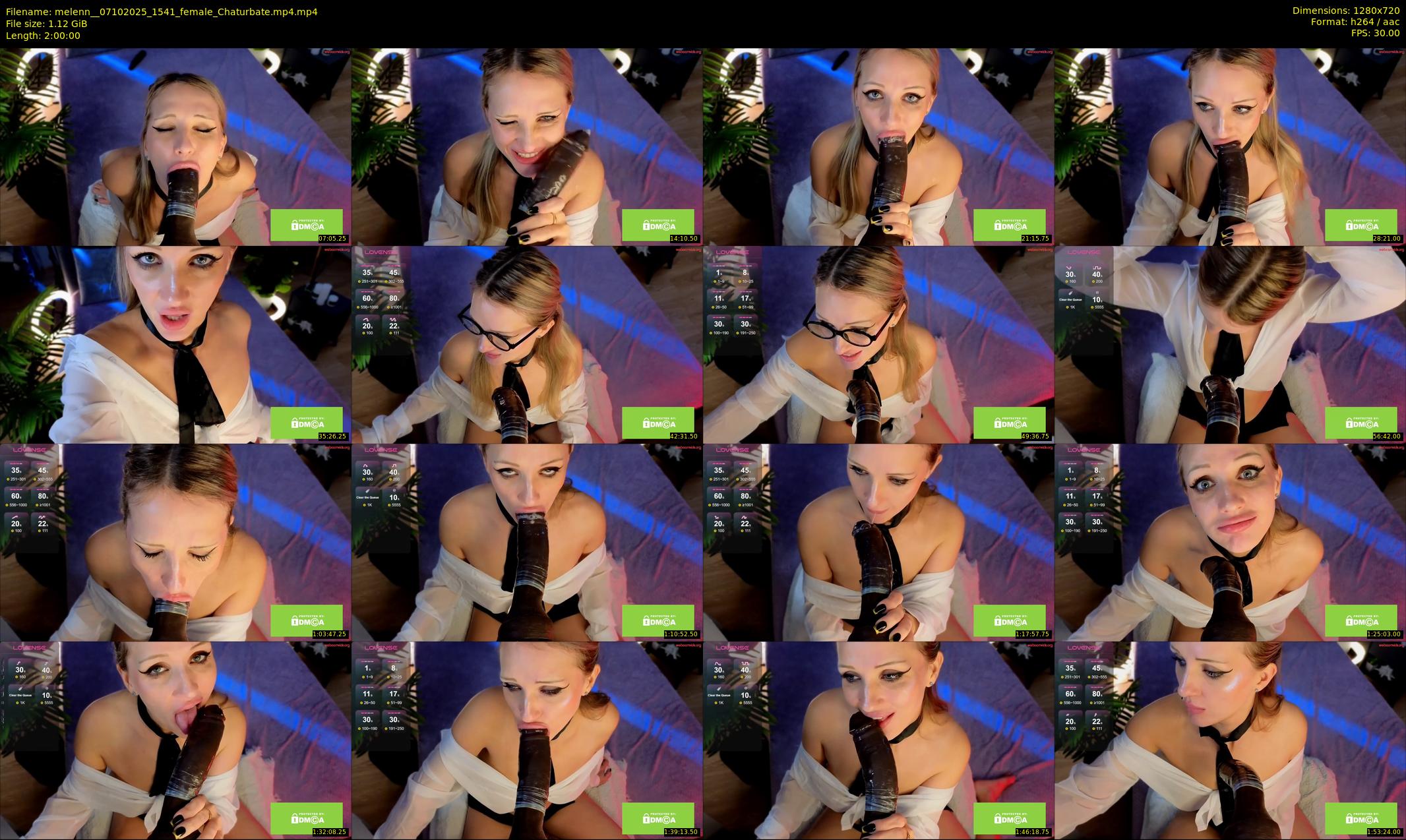 melenn_ — 120 minute Chaturbate female cam show recording, 720p, Oct 7, 2025