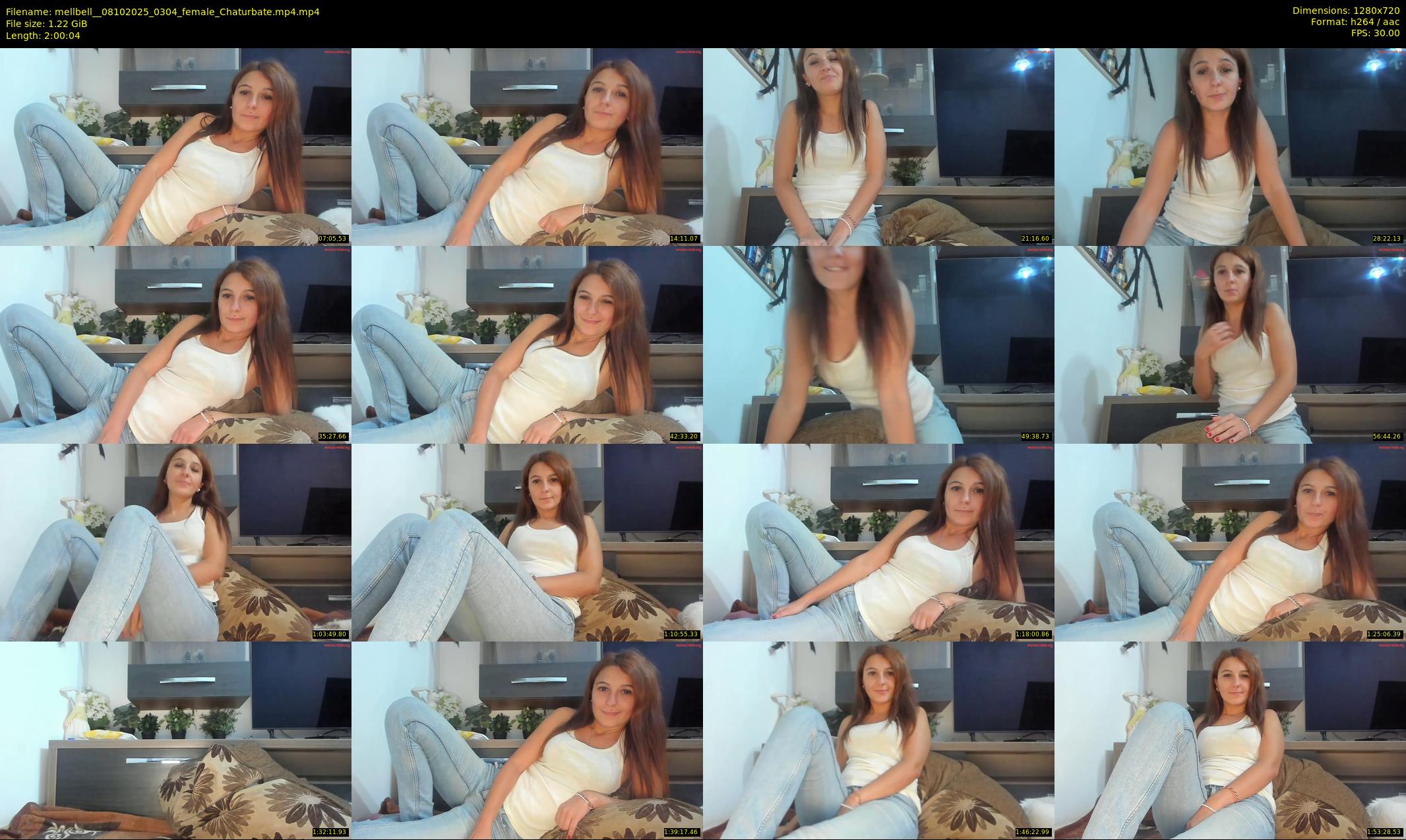 mellbell_ — 121 minute Chaturbate female cam show recording, 720p, Oct 8, 2025