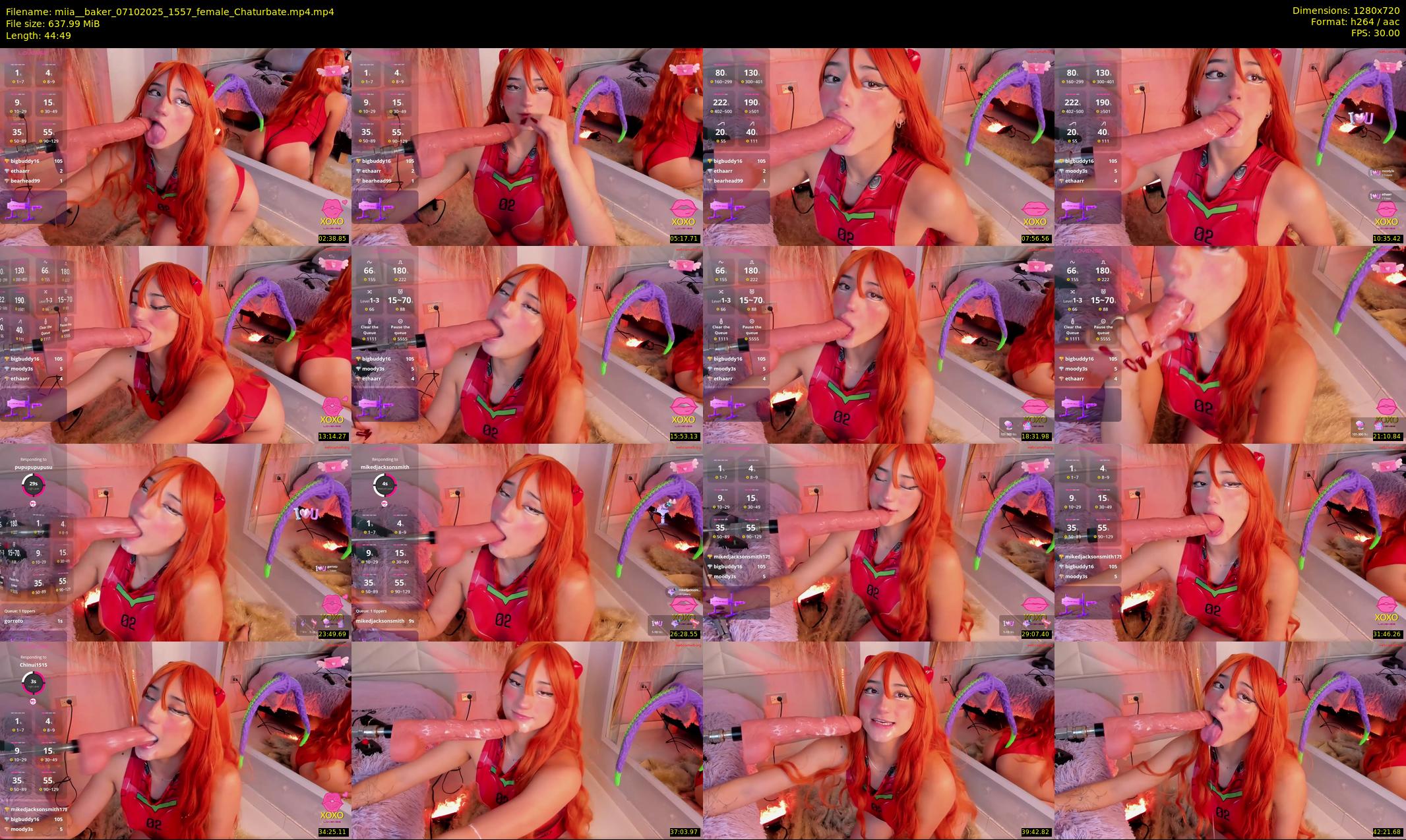 miia__baker — 45 minute Chaturbate female cam show recording, 720p, Oct 7, 2025