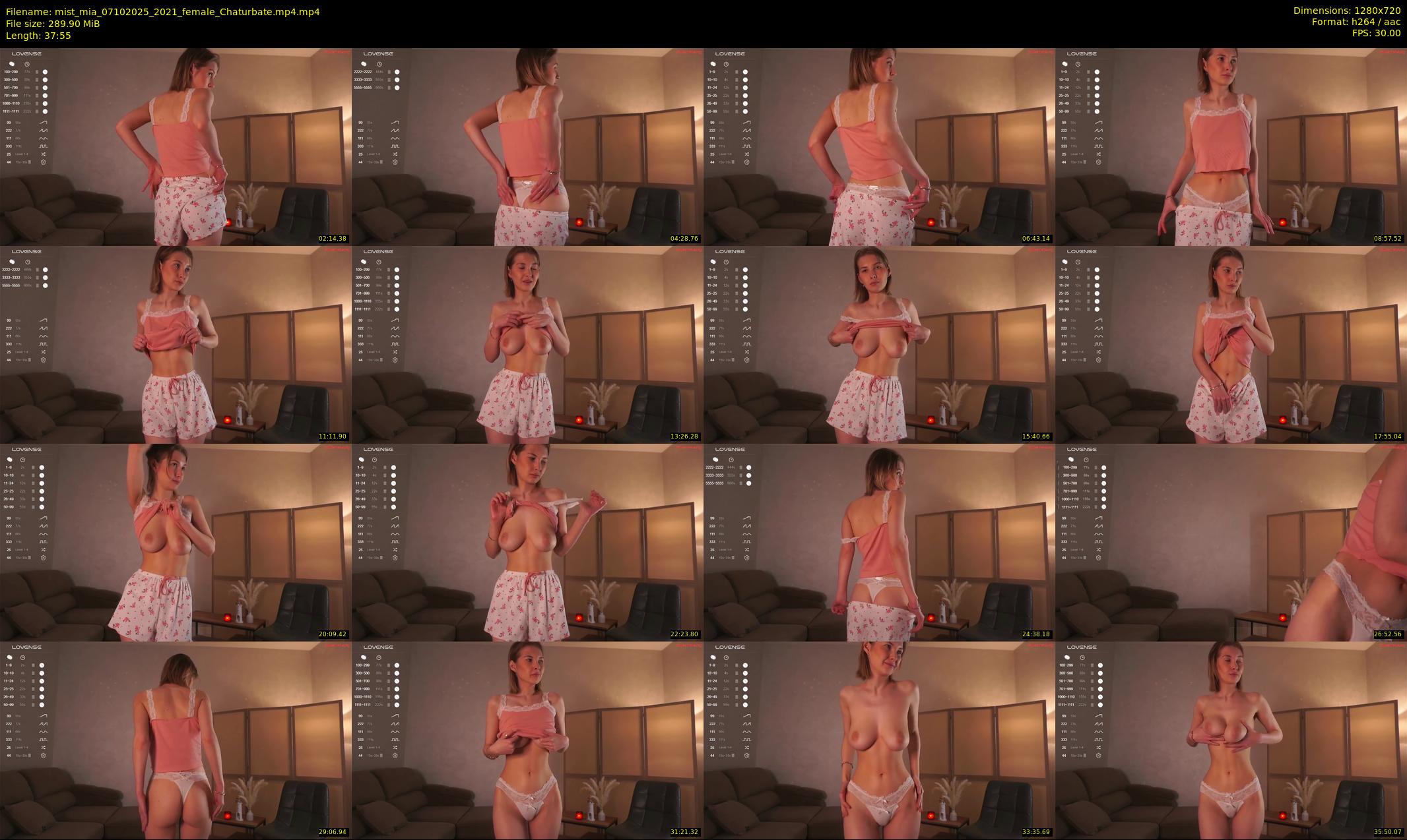 mist_mia — 38 minute Chaturbate female cam show recording, 720p, Oct 7, 2025