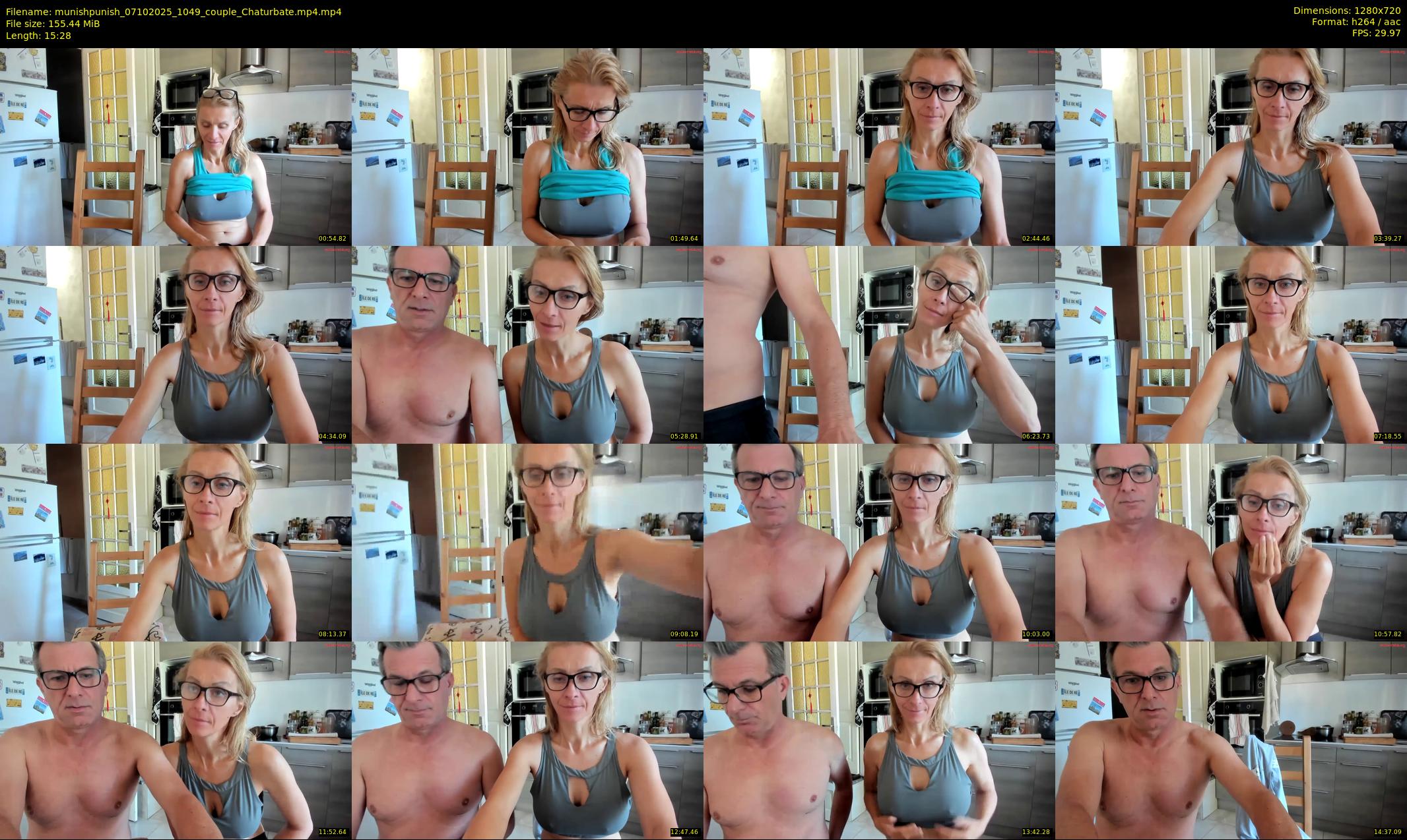 munishpunish — 16 minute Chaturbate couple cam show recording, 720p, Oct 7, 2025