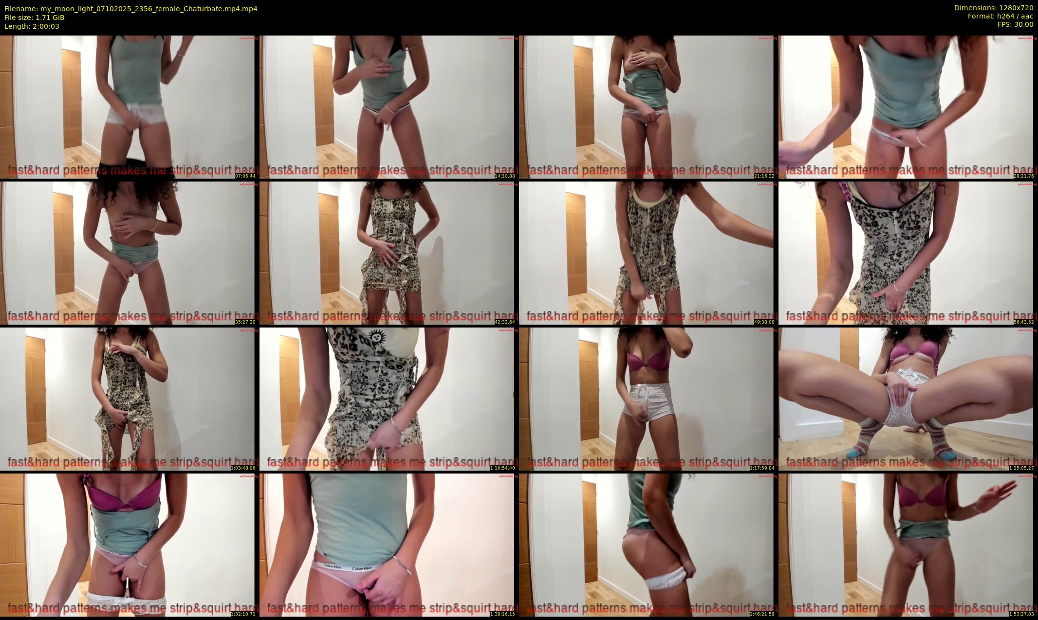 my_moon_light — 121 minute Chaturbate female cam show recording, 720p, Oct 7, 2025