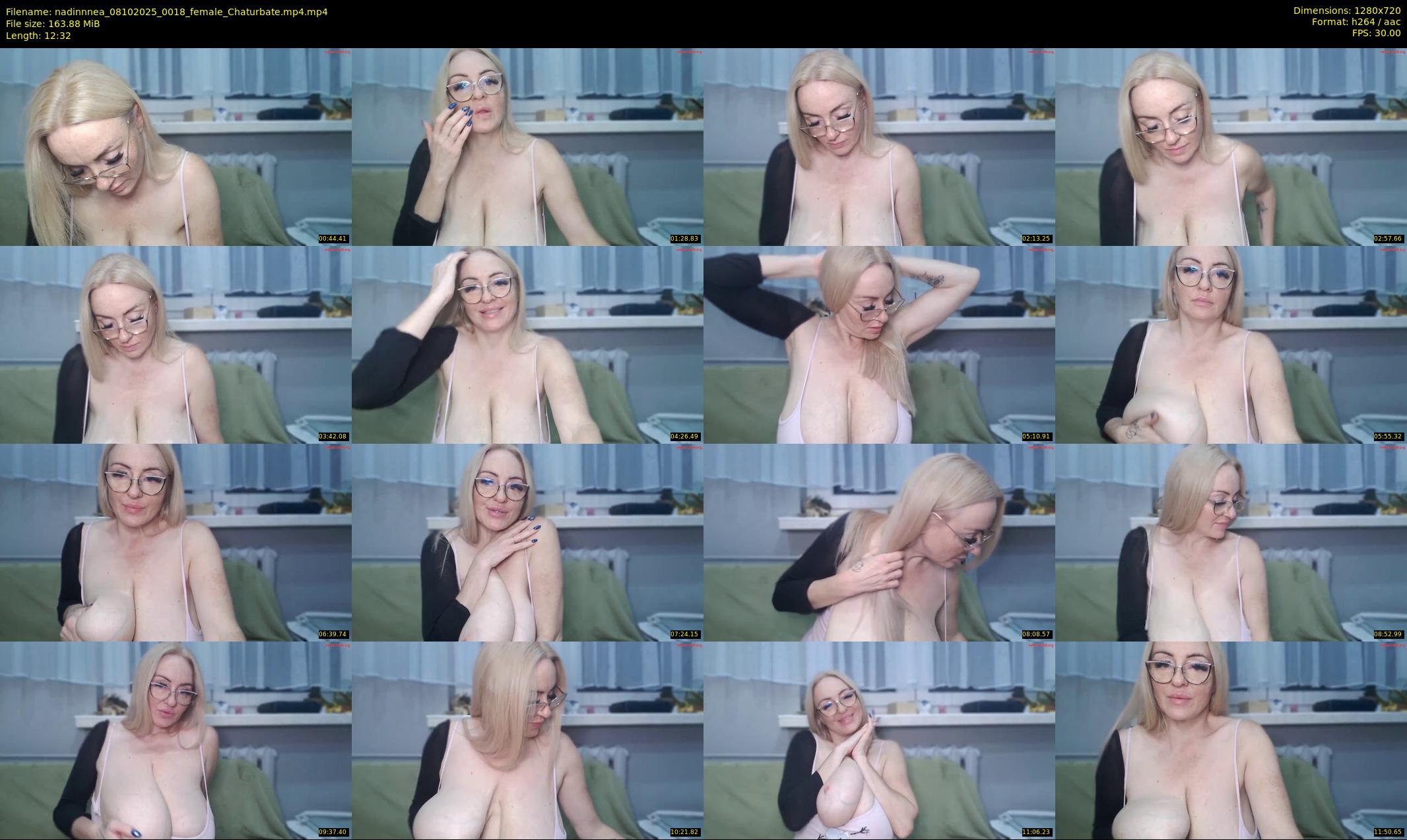 nadinnnea — 13 minute Chaturbate female cam show recording, 720p, Oct 8, 2025