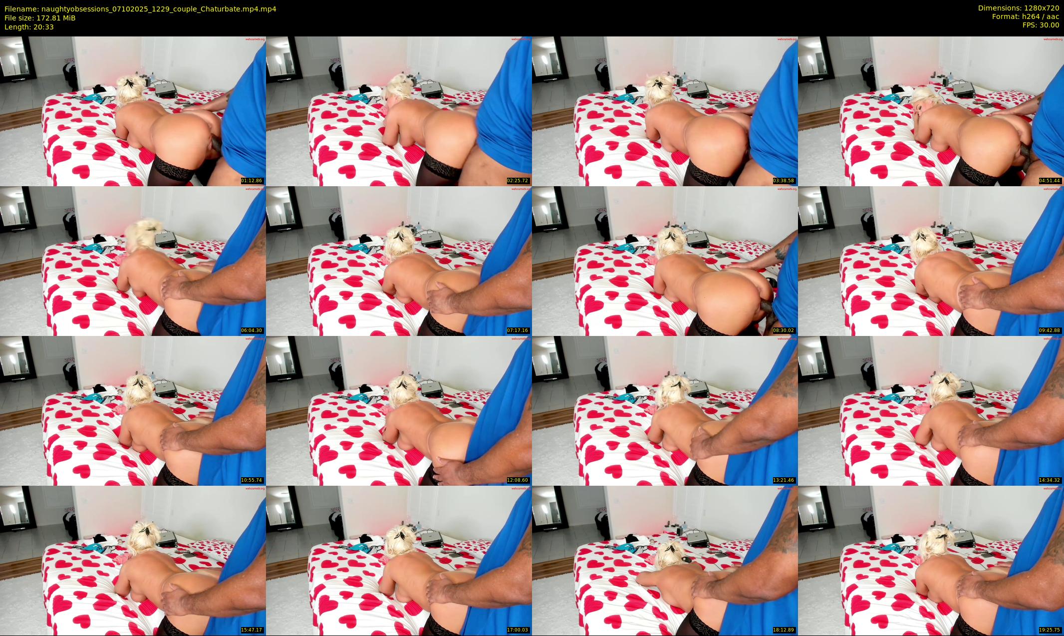 naughtyobsessions — 21 minute Chaturbate female cam show recording, 720p, Oct 7, 2025