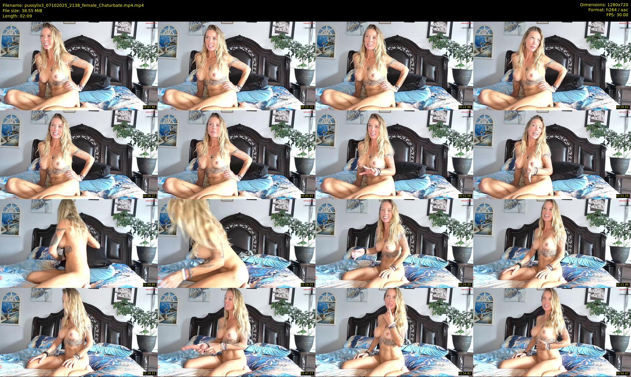 pussylix3 — 3 minute Chaturbate female cam show recording, 720p, Oct 7, 2025