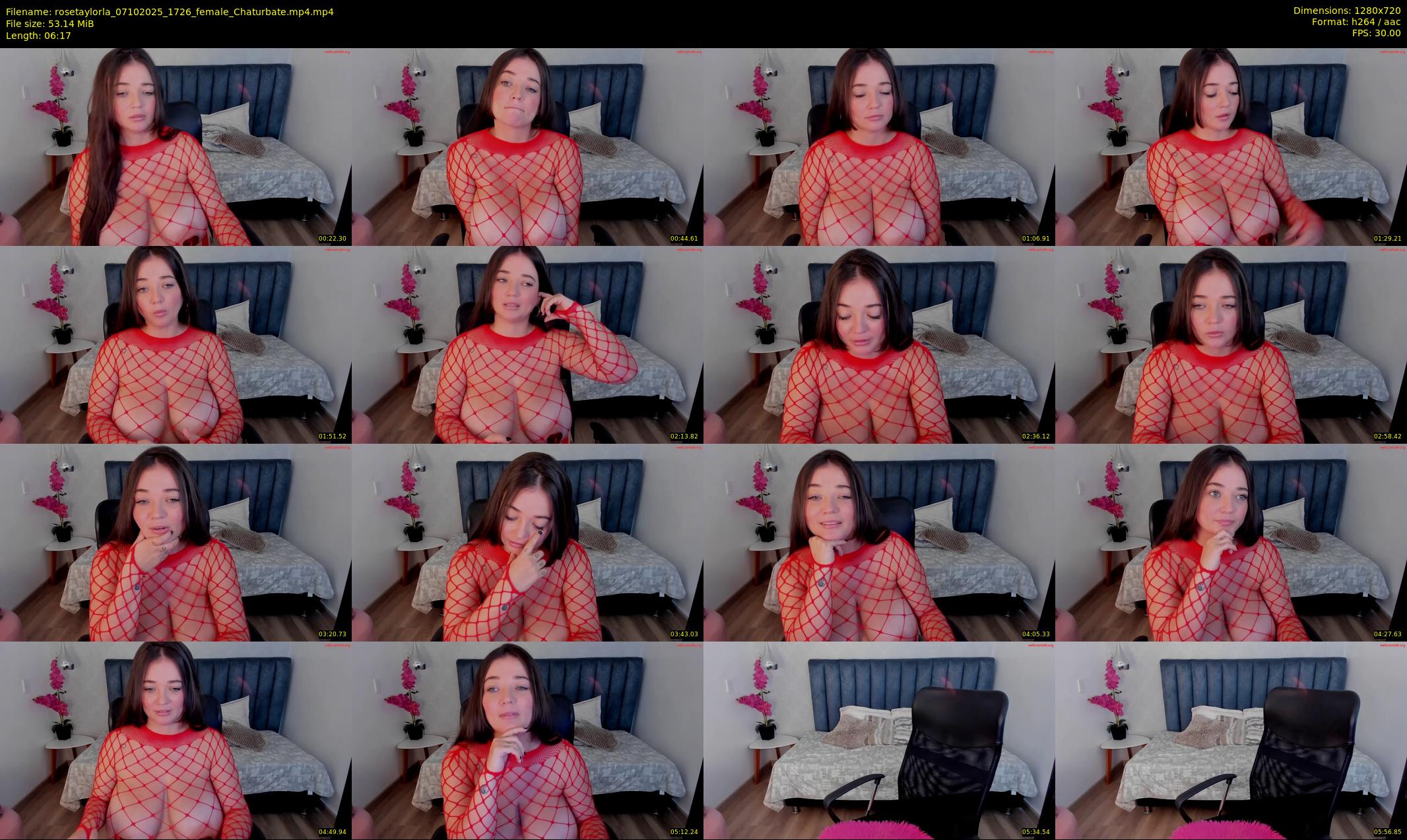 rosetaylorla — 7 minute Chaturbate female cam show recording, 720p, Oct 7, 2025