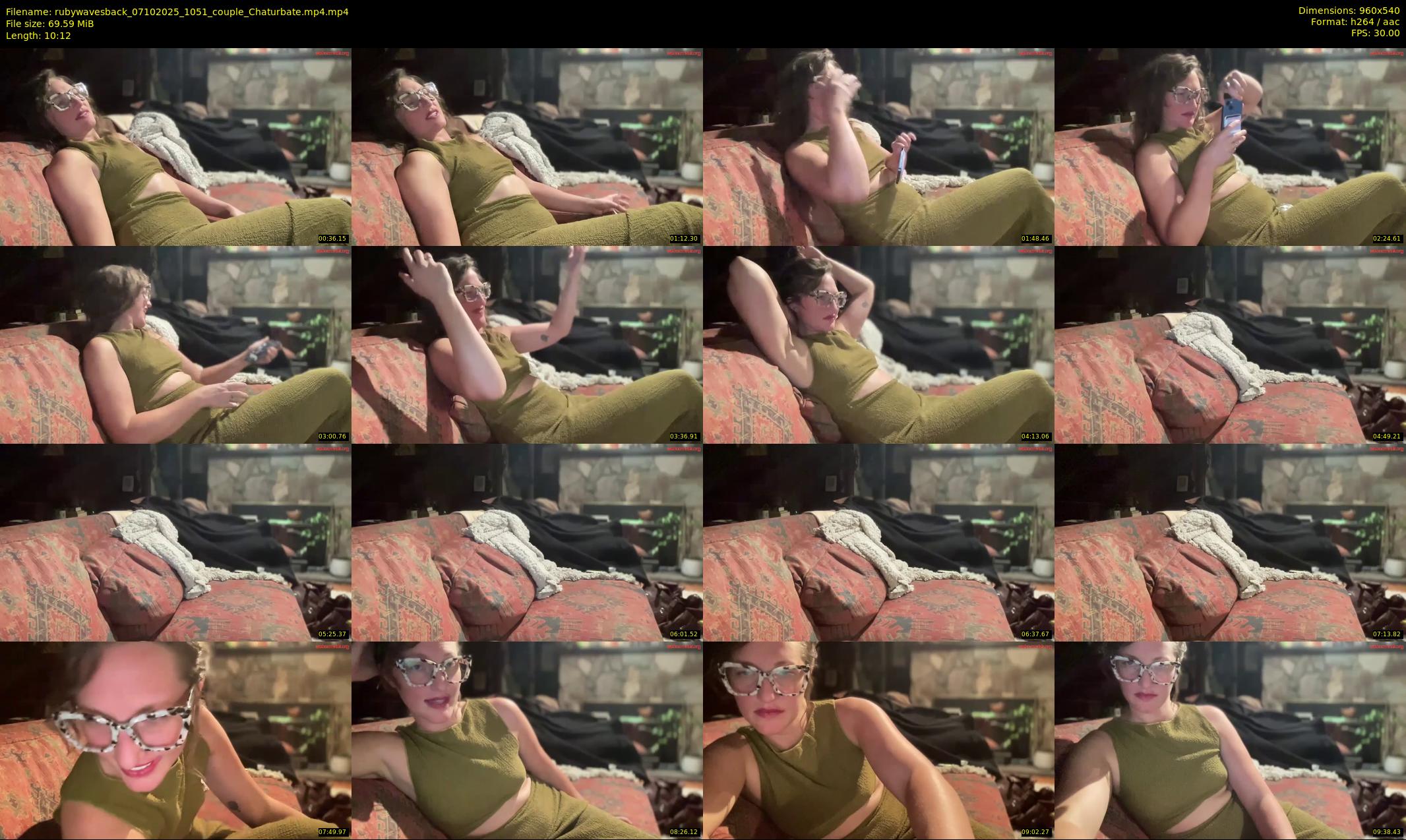 rubywavesback — 11 minute Chaturbate couple cam show recording, 480p, Oct 7, 2025