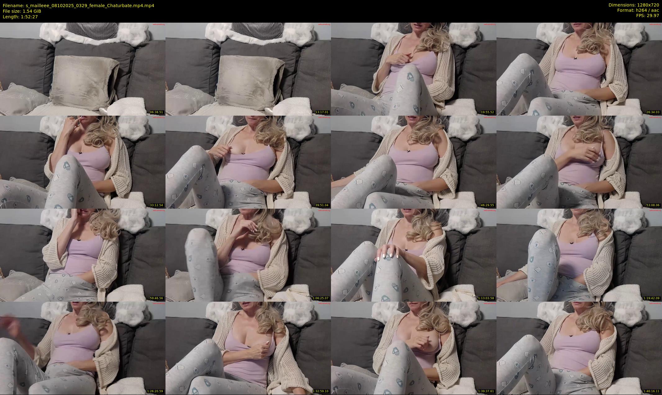 s_mailleee — 113 minute Chaturbate female cam show recording, 720p, Oct 8, 2025
