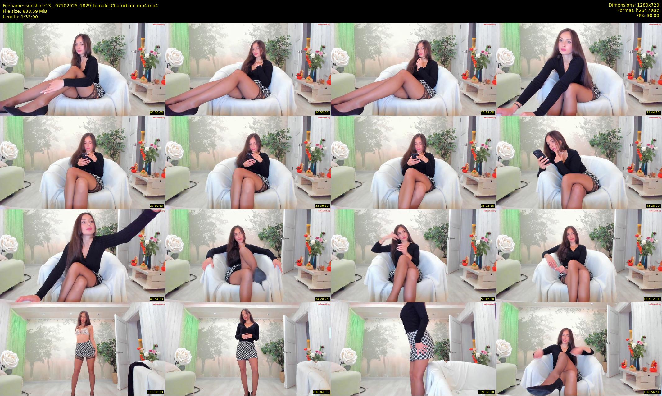 sunshine13_ — 92 minute Chaturbate female cam show recording, 720p, Oct 7, 2025