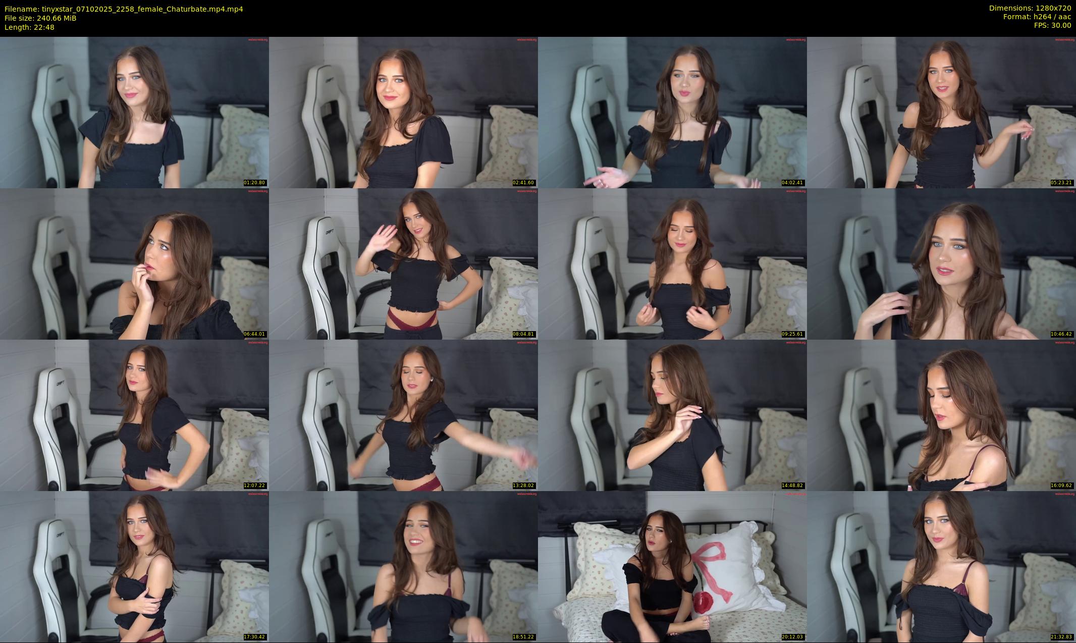 tinyxstar — 23 minute Chaturbate female cam show recording, 720p, Oct 7, 2025