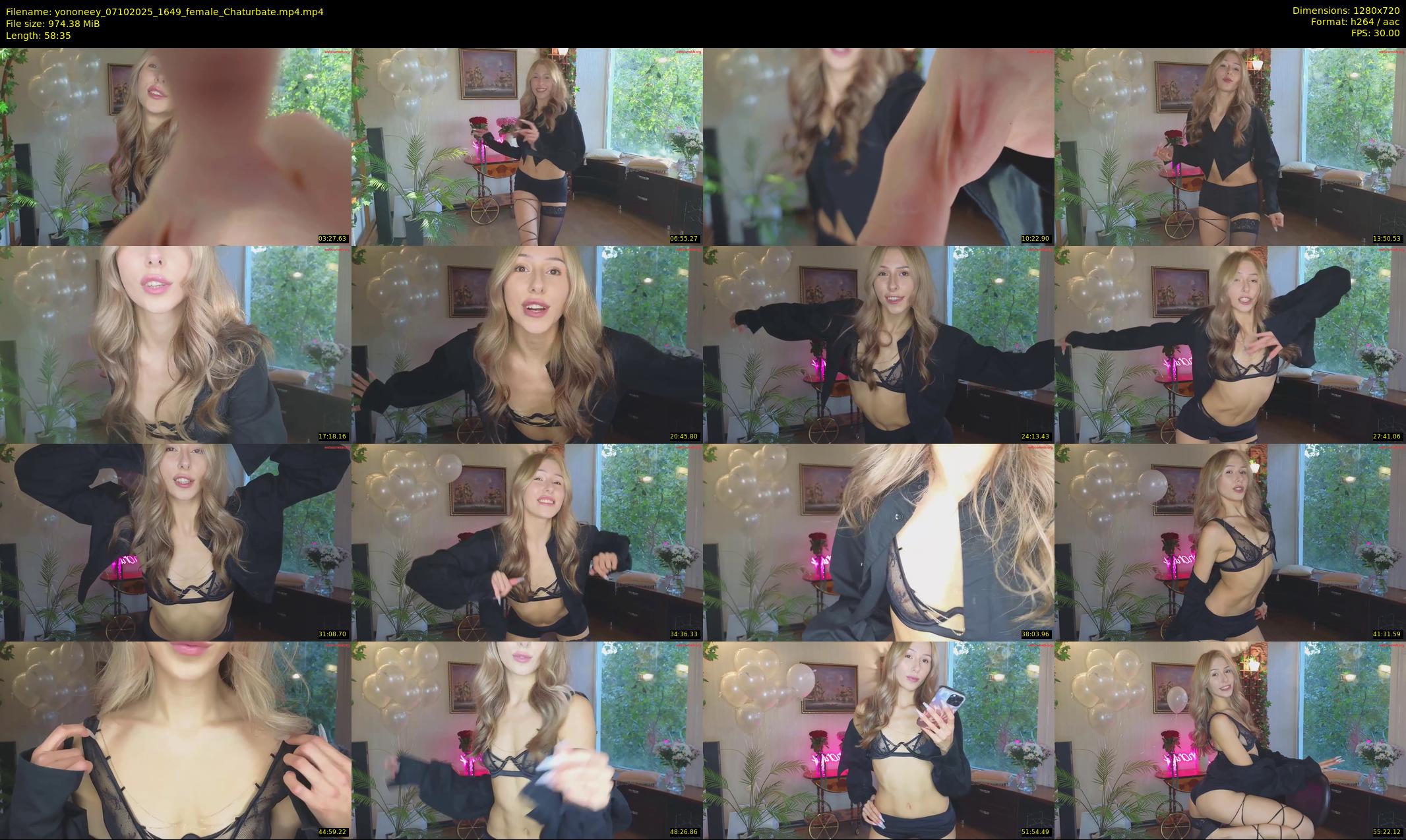 yononeey — 59 minute Chaturbate female cam show recording, 720p, Oct 7, 2025