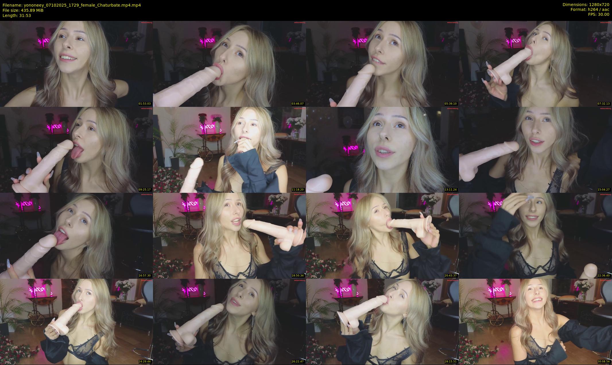 yononeey — 32 minute Chaturbate female cam show recording, 720p, Oct 7, 2025