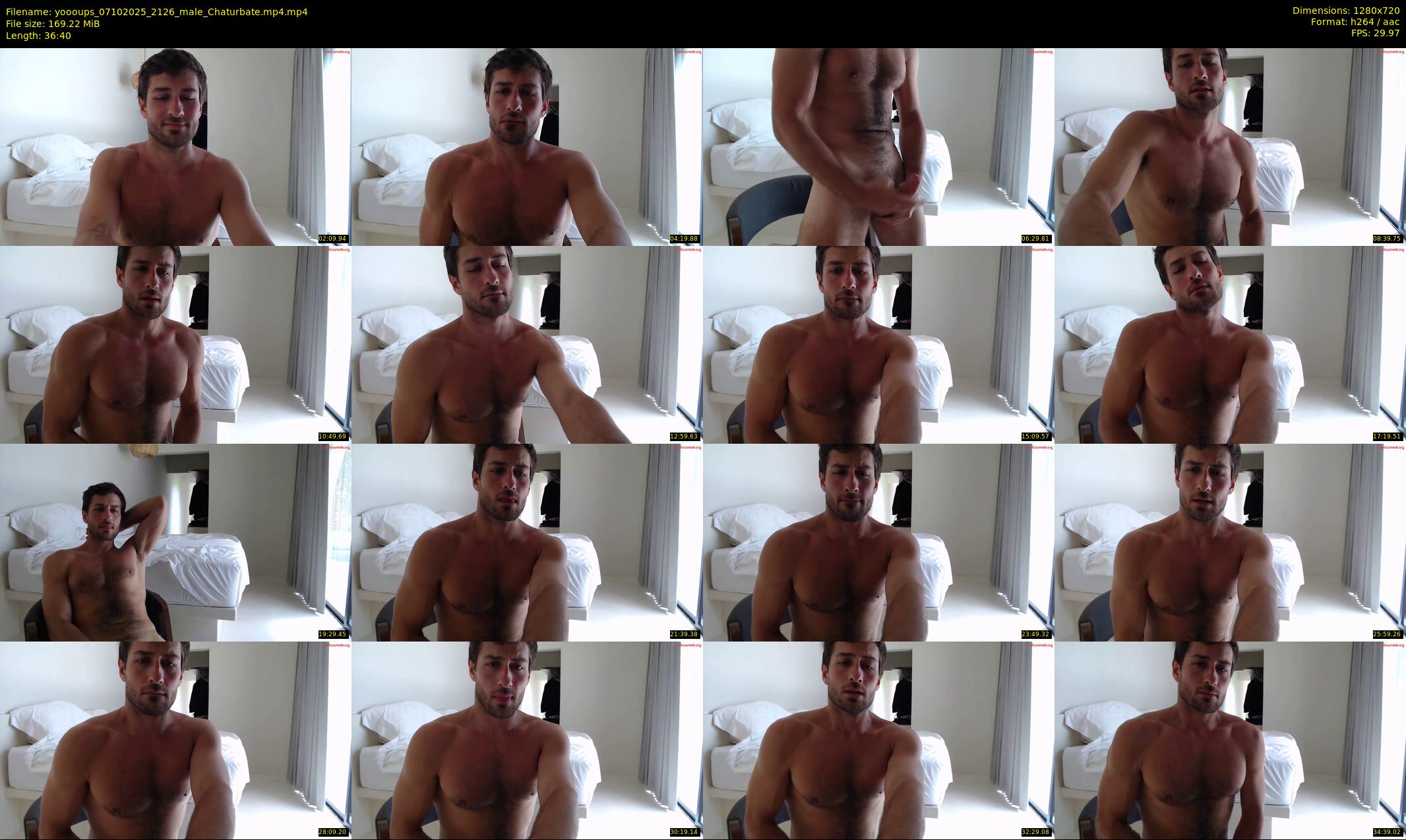 yoooups — 37 minute Chaturbate male cam show recording, 720p, Oct 7, 2025