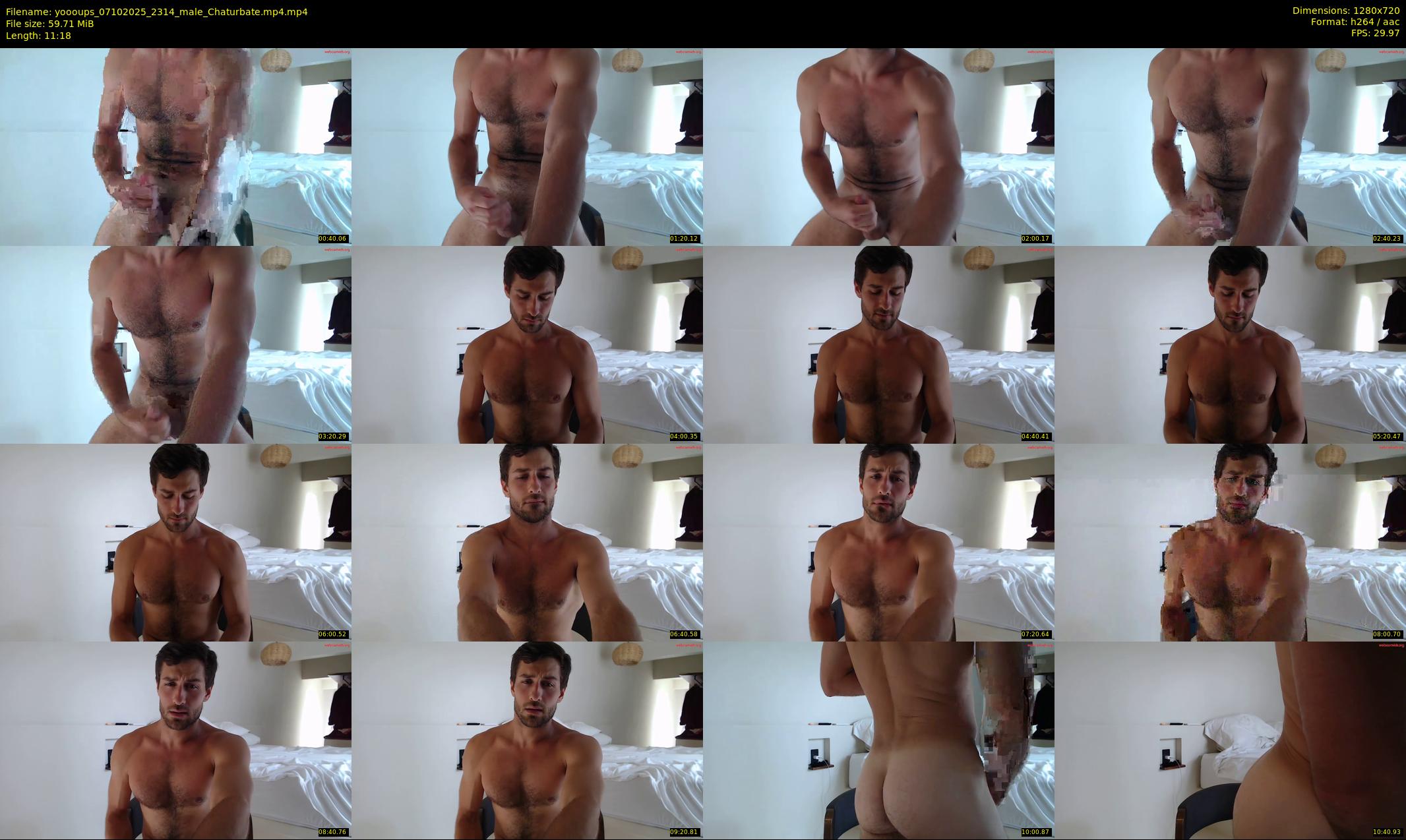 yoooups — 12 minute Chaturbate male cam show recording, 720p, Oct 7, 2025