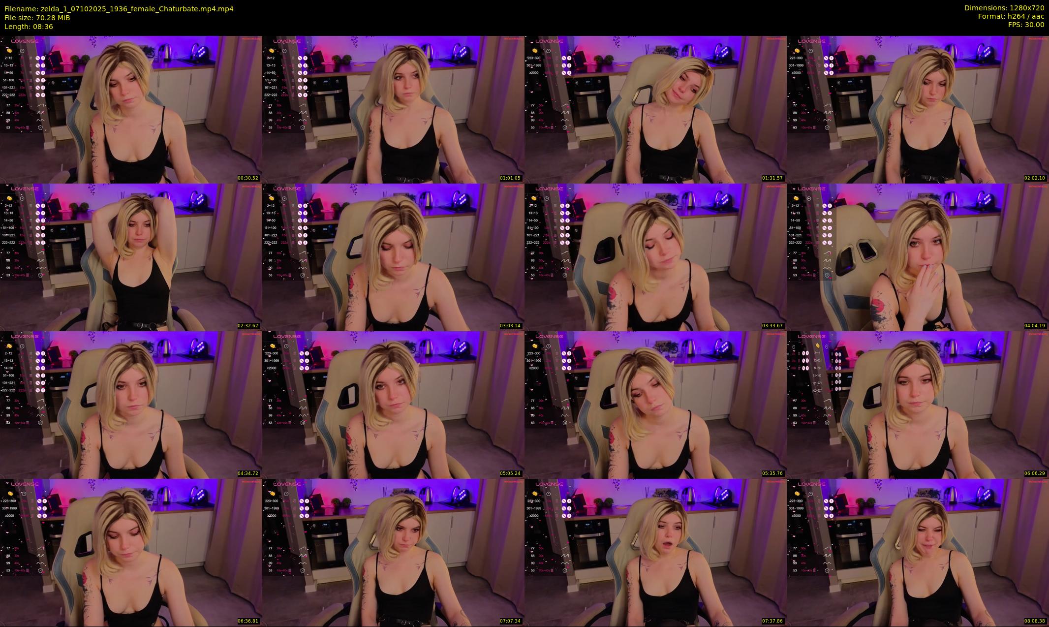 zelda_1 — 9 minute Chaturbate female cam show recording, 720p, Oct 7, 2025