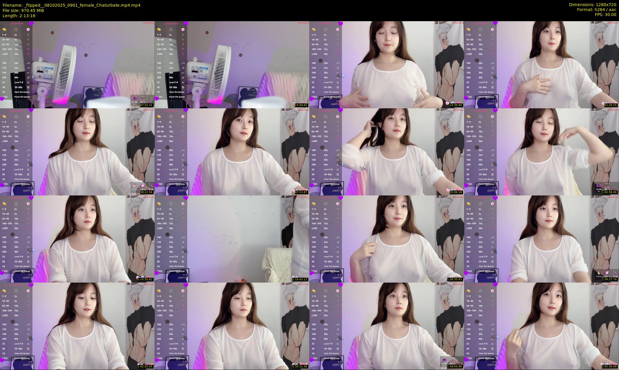 _flipped_ — 134 minute Chaturbate female cam show recording, 720p, Oct 8, 2025
