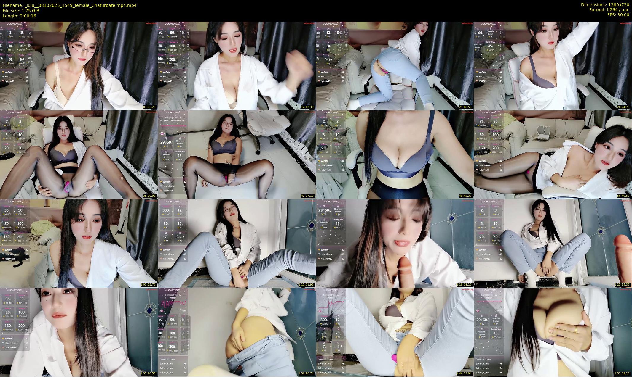 _iuiu_ — 121 minute Chaturbate female cam show recording, 720p, Oct 8, 2025