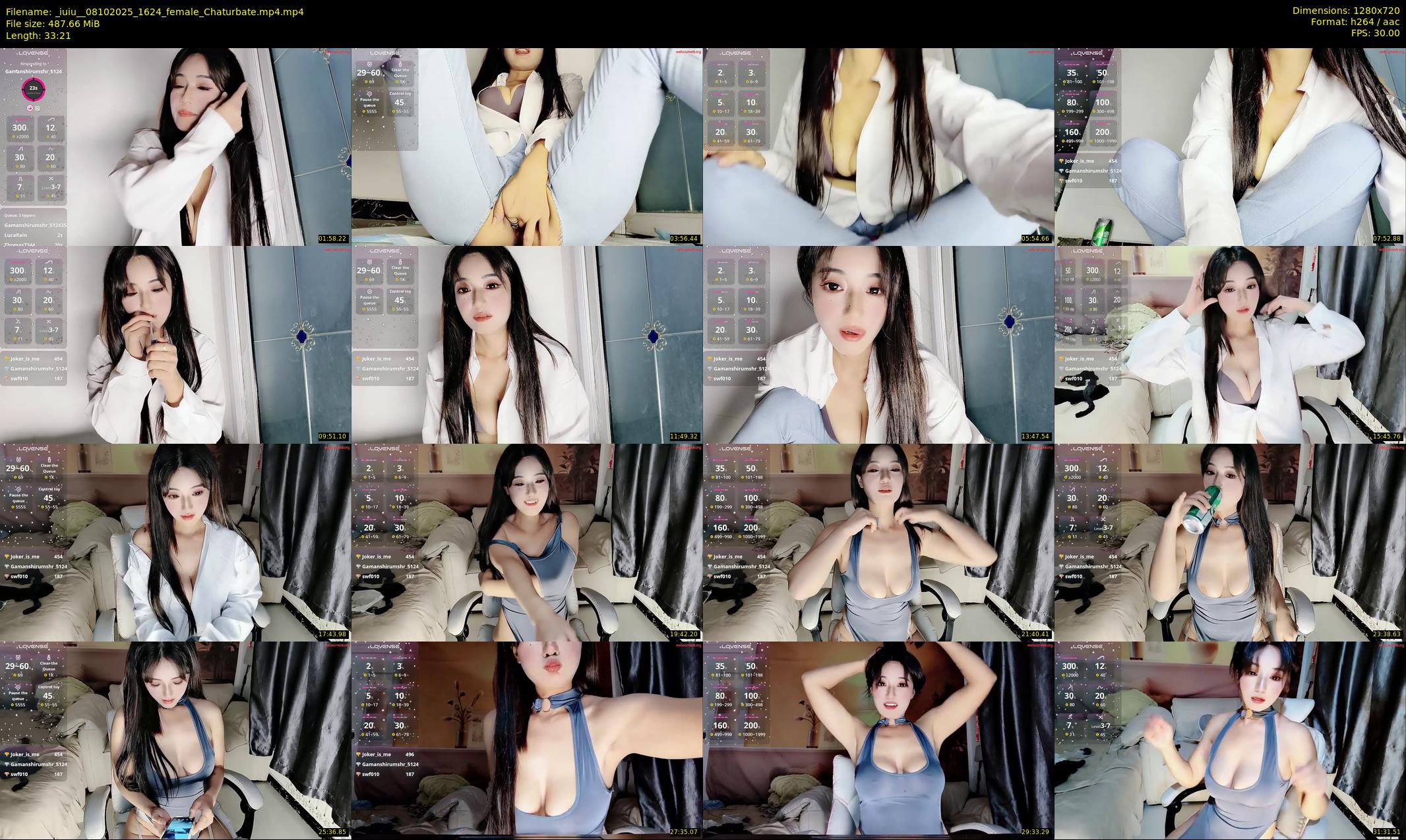 _iuiu_ — 34 minute Chaturbate female cam show recording, 720p, Oct 8, 2025